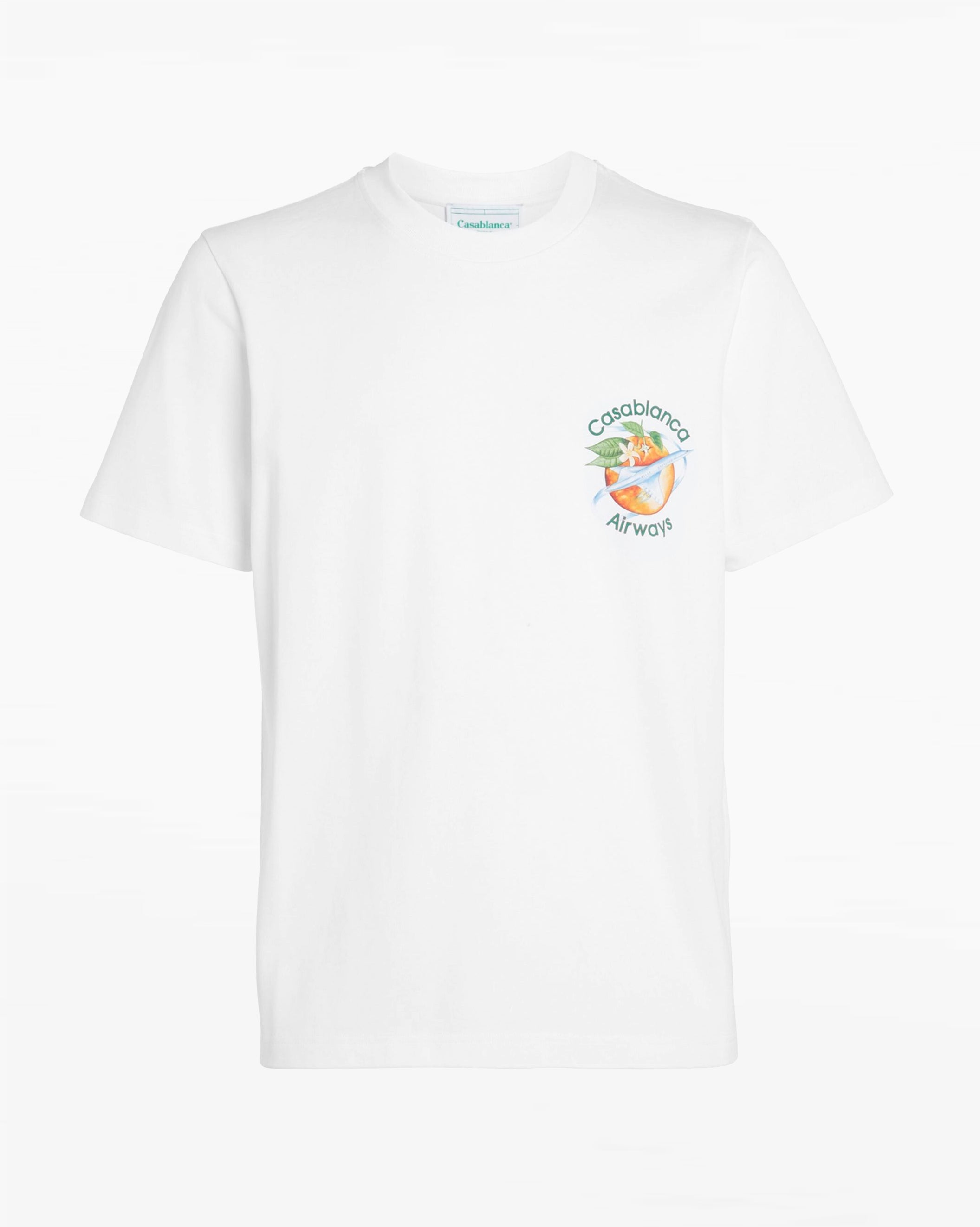 T-Shirt - Orbite Autour De L'Orange - White