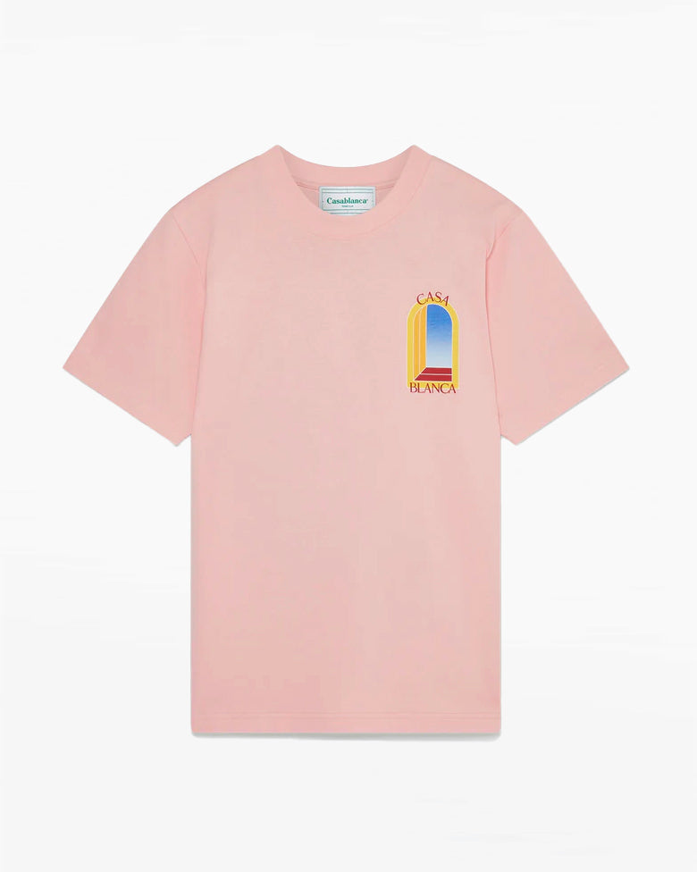 L'ARCHE DE JOUR T-SHIRT - PINK - CASABLANCA