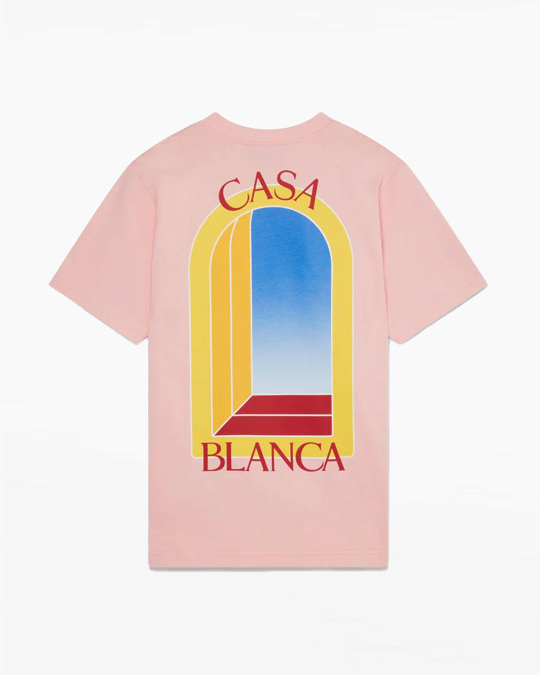 L'ARCHE DE JOUR T-SHIRT - PINK - CASABLANCA