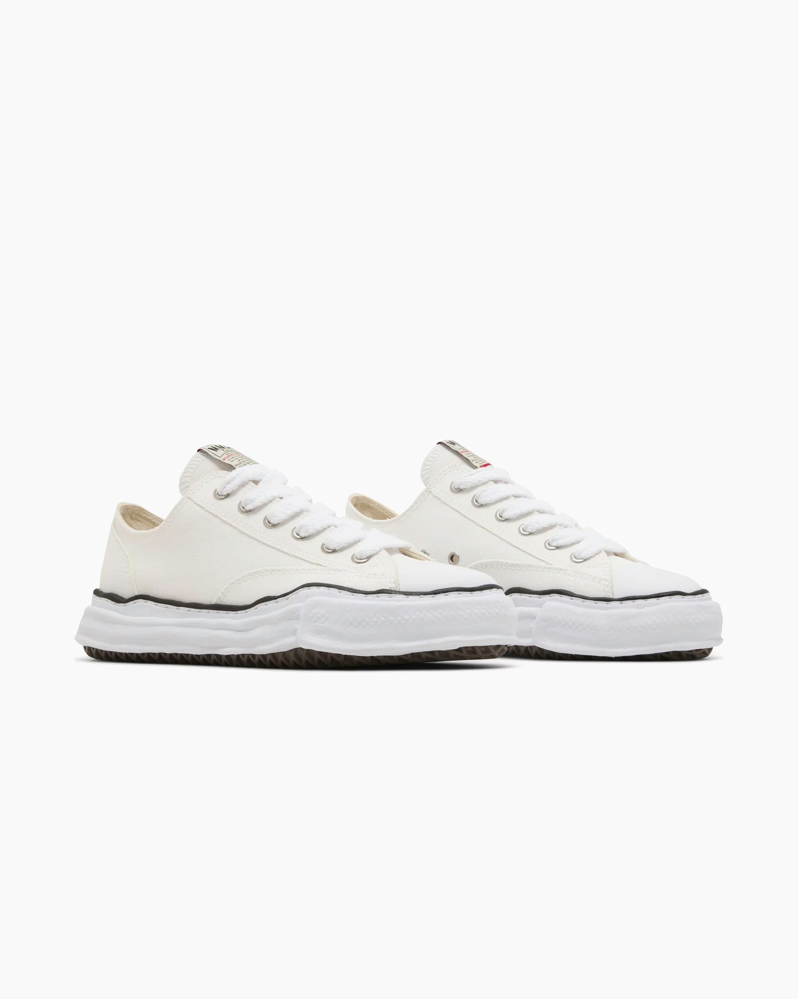 Maison Mihara Peterson OG Sole Canvas Low White