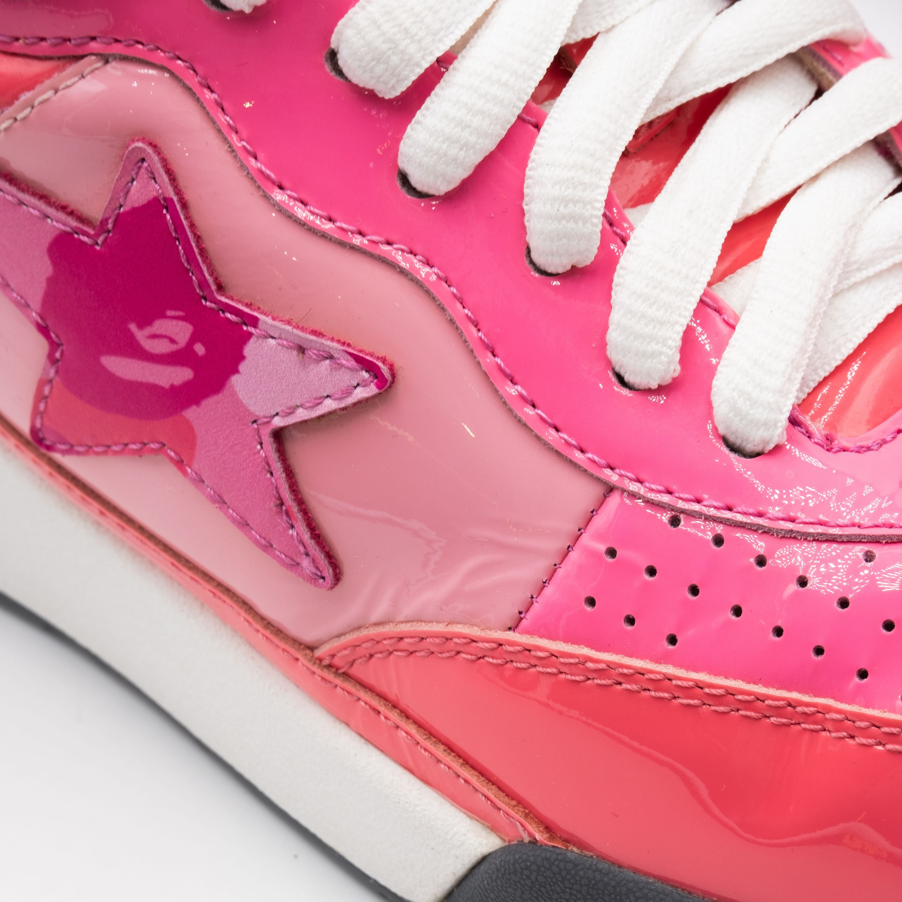 靴 A Bathing Ape ROAD STA Pink A Bathing Ape Bape Road Sta Pastel Pink Men's