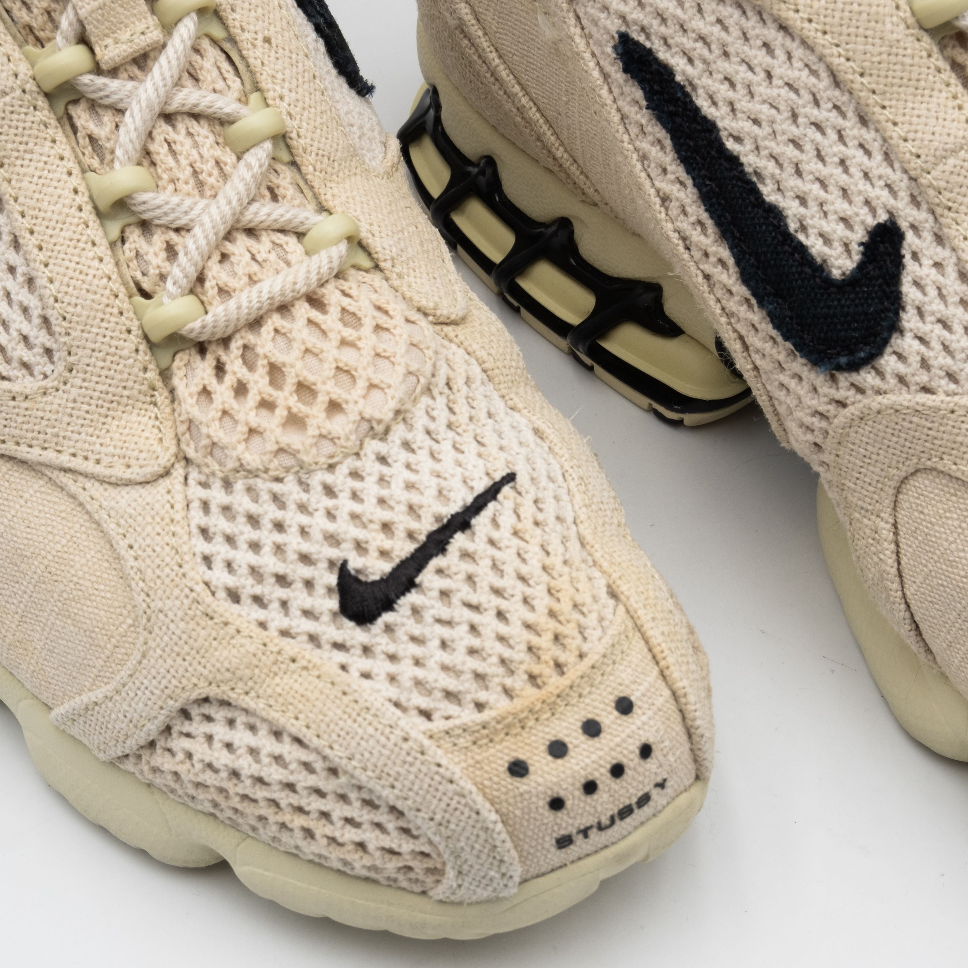 Nike Air Zoom Spiridon Cage 2 x Stussy 'Fossil' #Style_38763