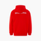 Balenciaga Red Logo Hoodie