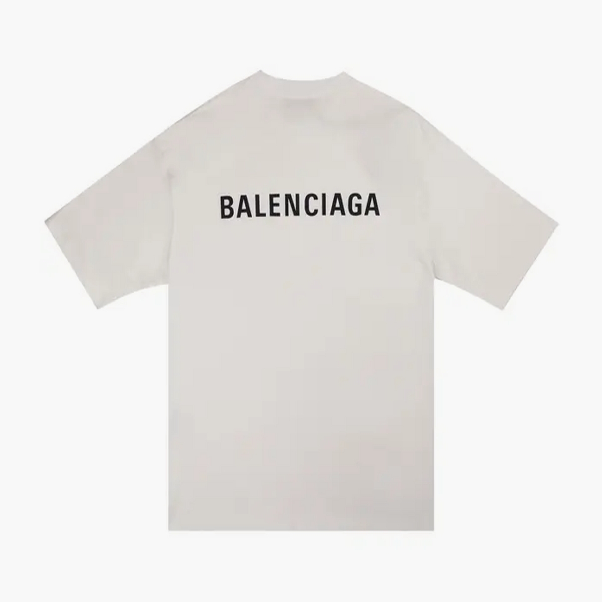 Balenciaga Back Logo T-Shirt White