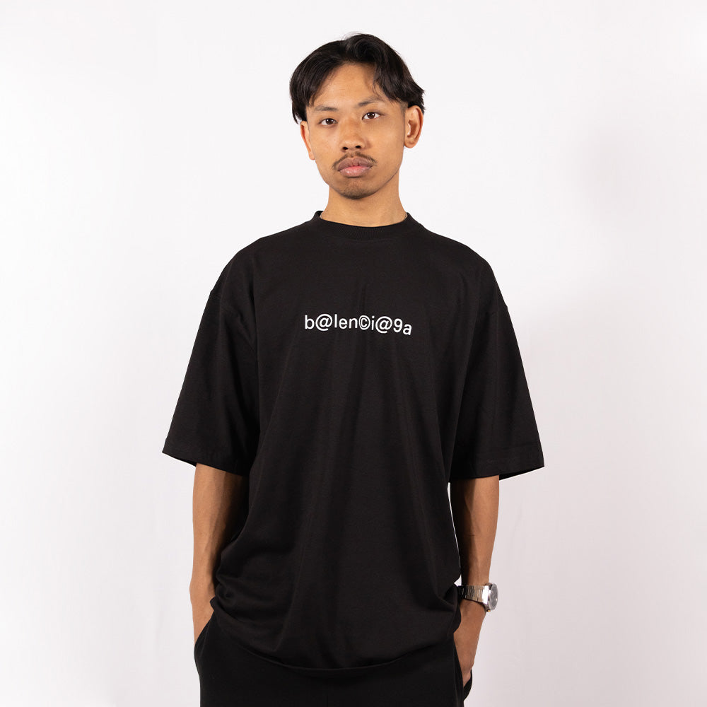Balenciaga T-shirt @ Logo Black