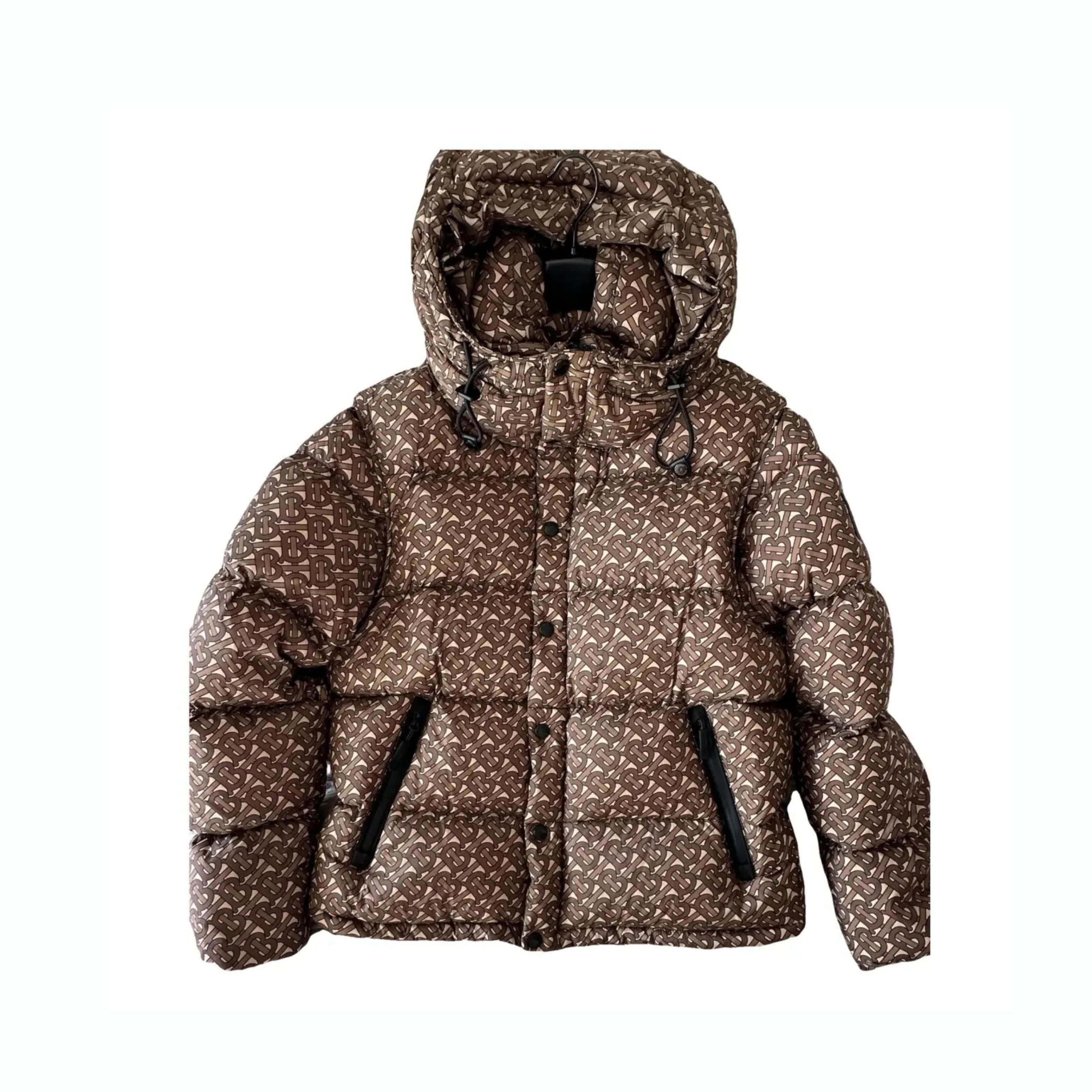 Burberry Burberry Blouson Matellasee monogramme brown