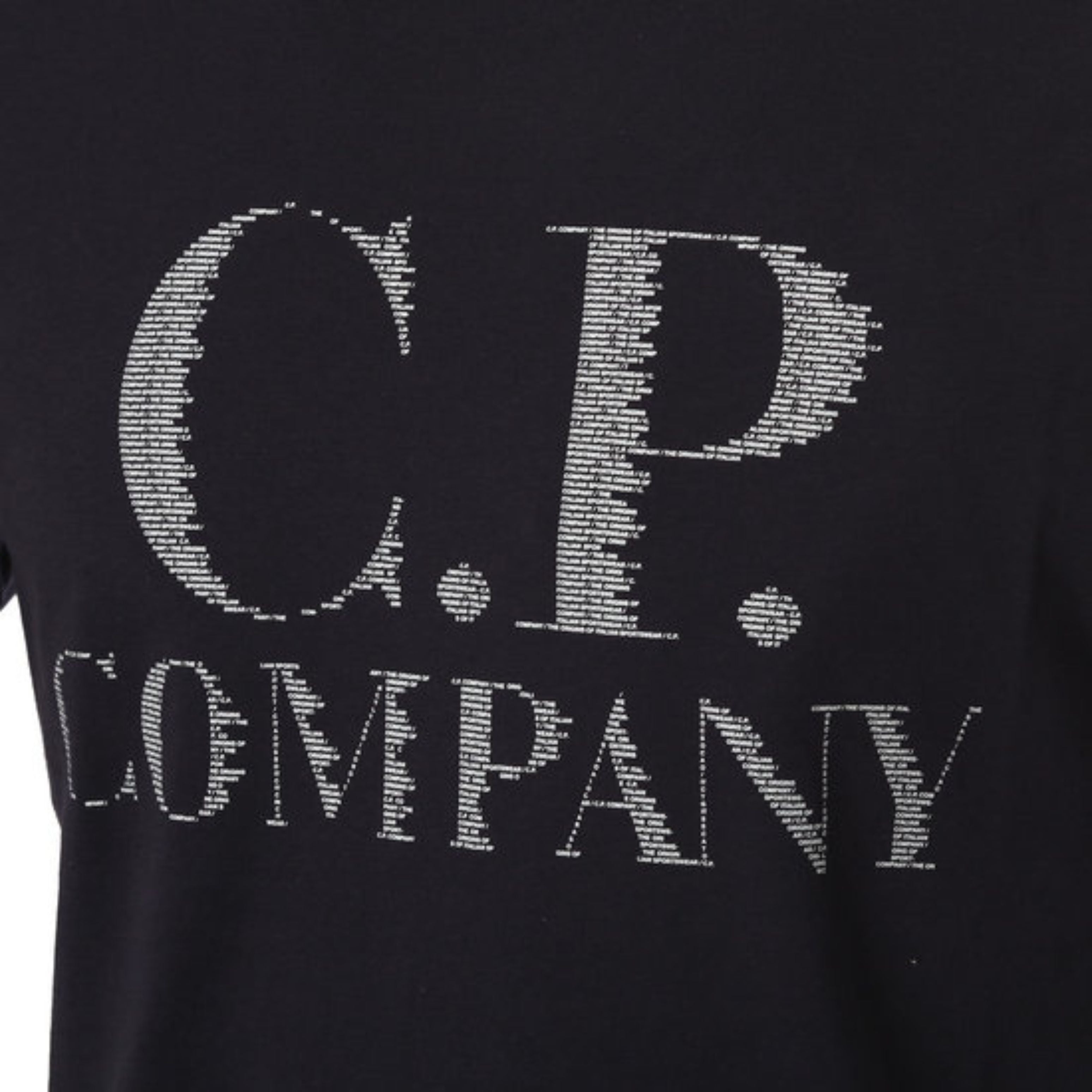 CP Company C.P. Company T-Shirt noir logo