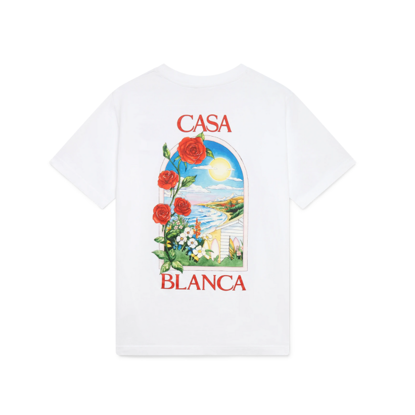 Casablanca T-shirt La Days Blanc