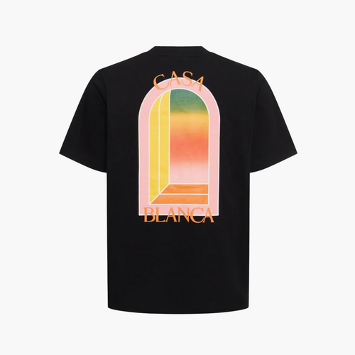 Casablanca T-Shirt L'Arche Gradient Noir