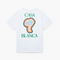 Casablanca T-shirt Rainbow Mushroom Blanc