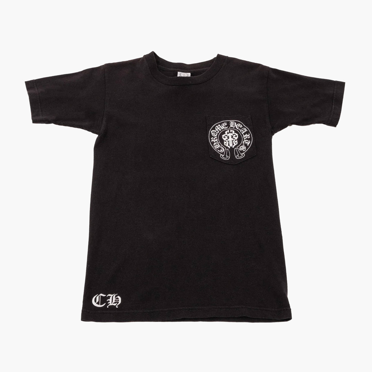 Chrome Hearts Vintage Black T-Shirt American Flag Dagger Chrome Hearts