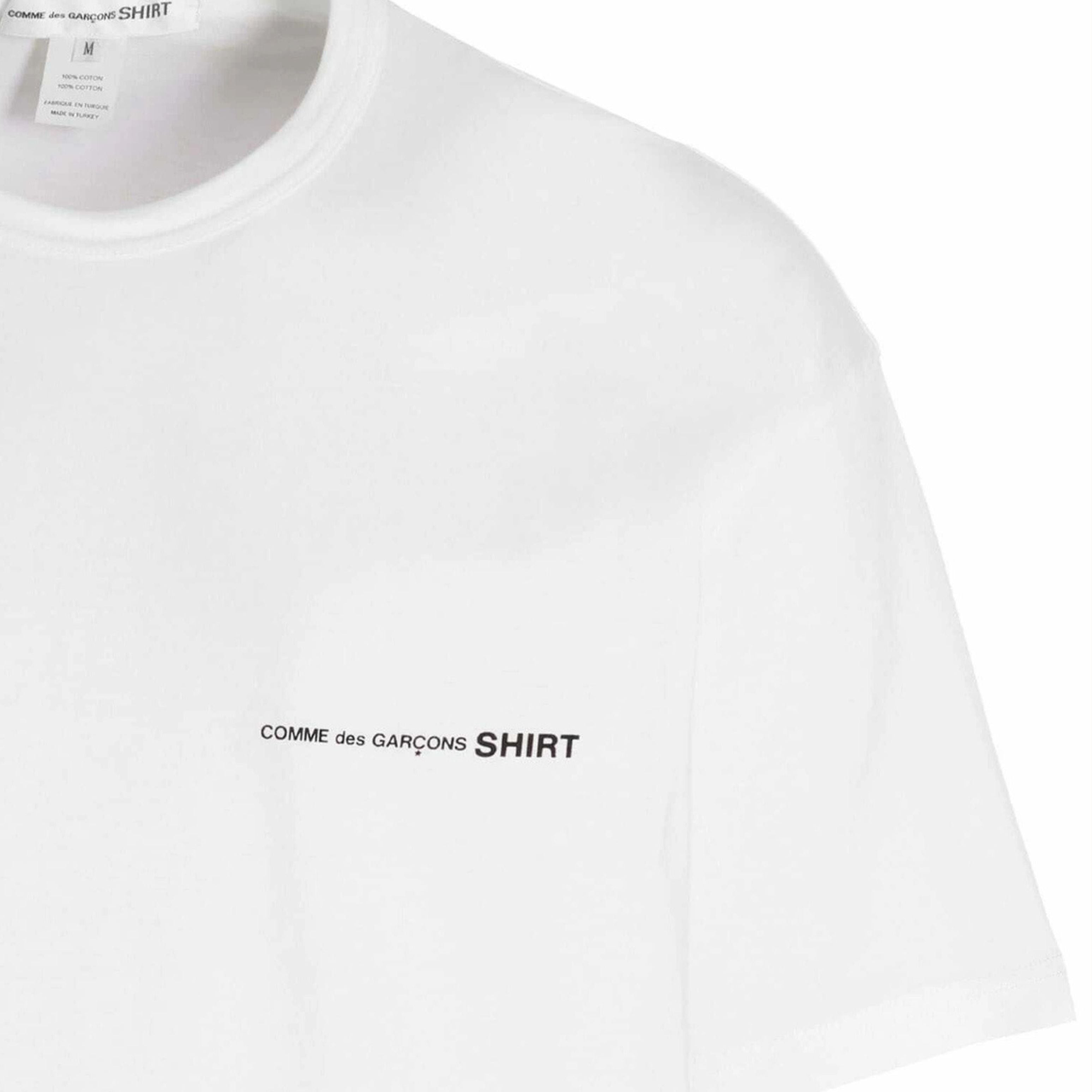 Comme Des Garçons Comme Des Garçons White Tee