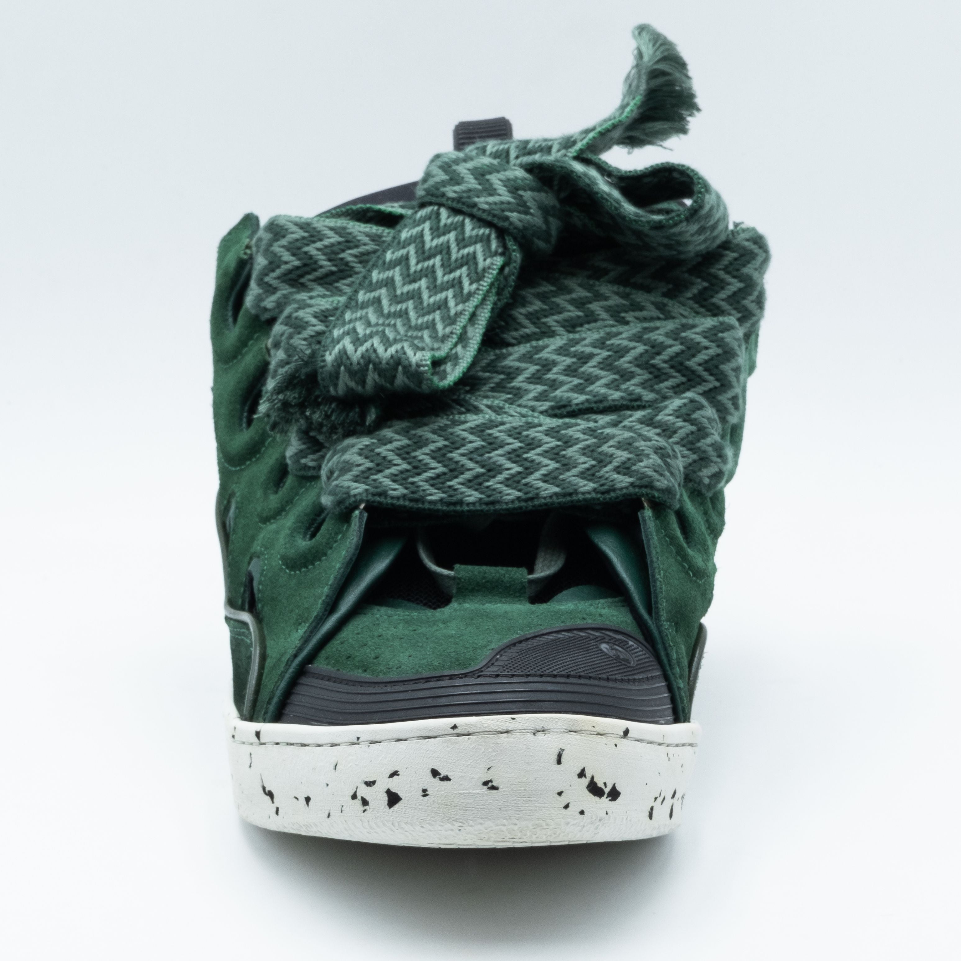 Lanvin Curb Sneaker Green Black #Style_37021