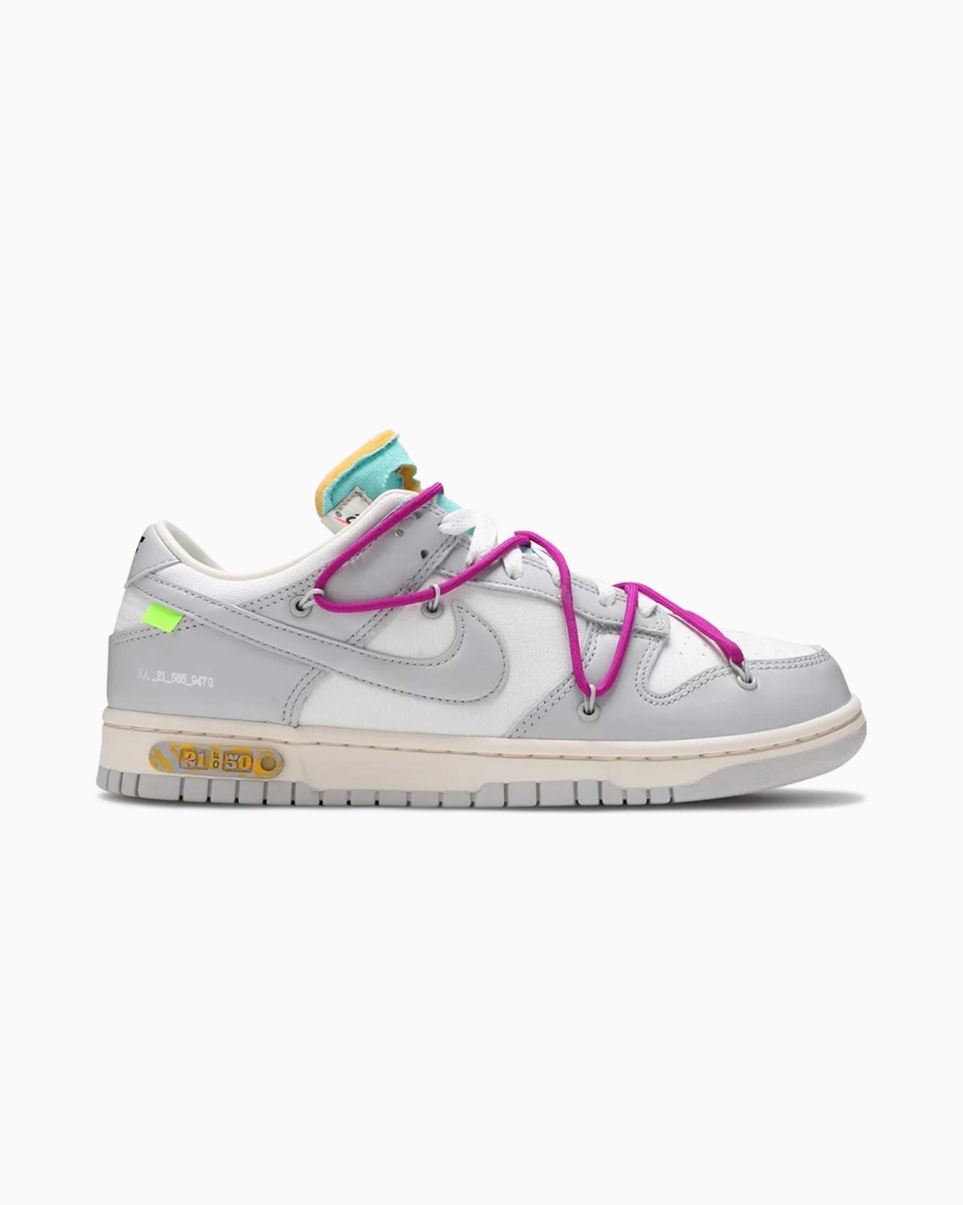 Dunk Low Off-White Lot 21