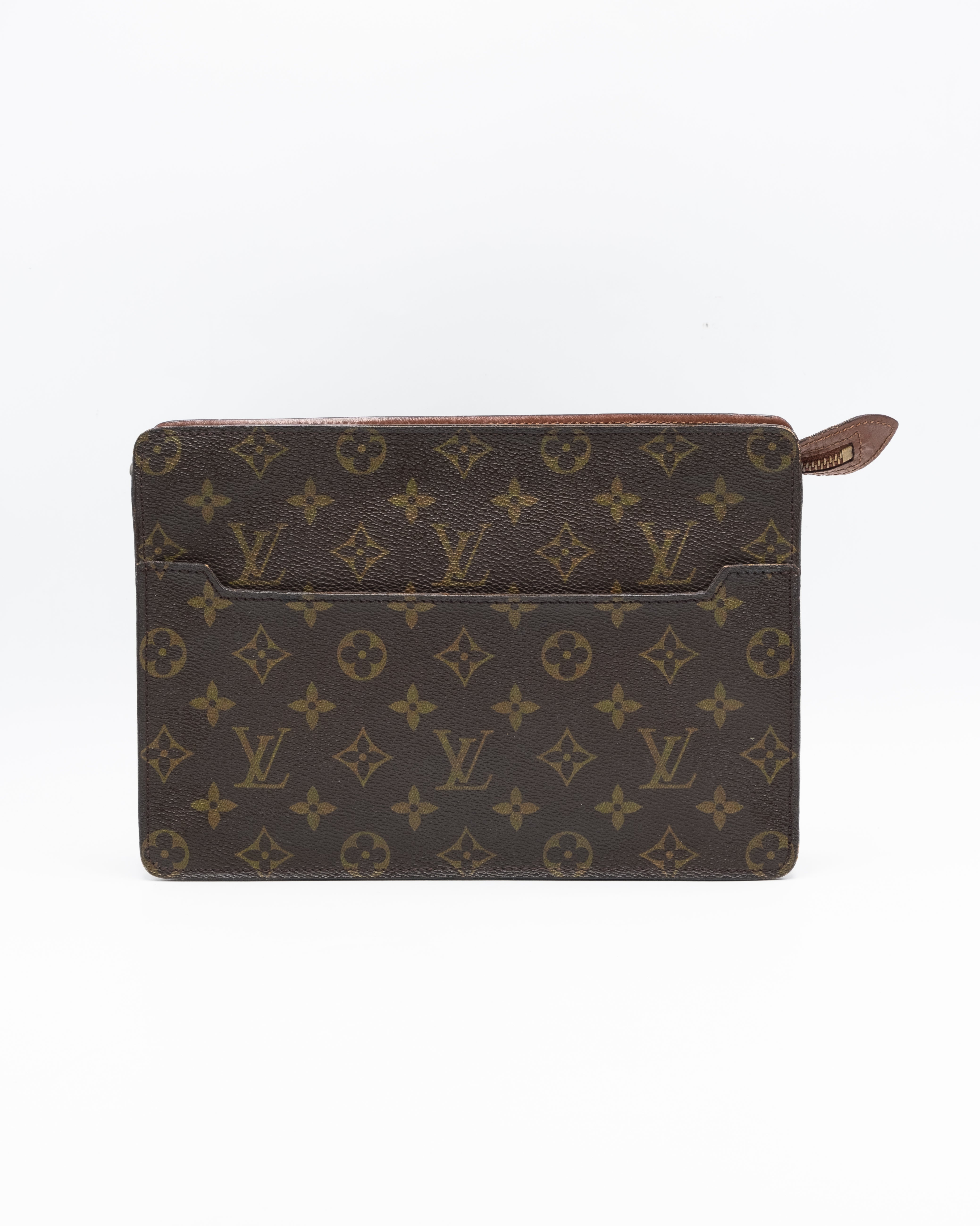 Louis Vuitton Sac Homme Pochette Monogram Marron