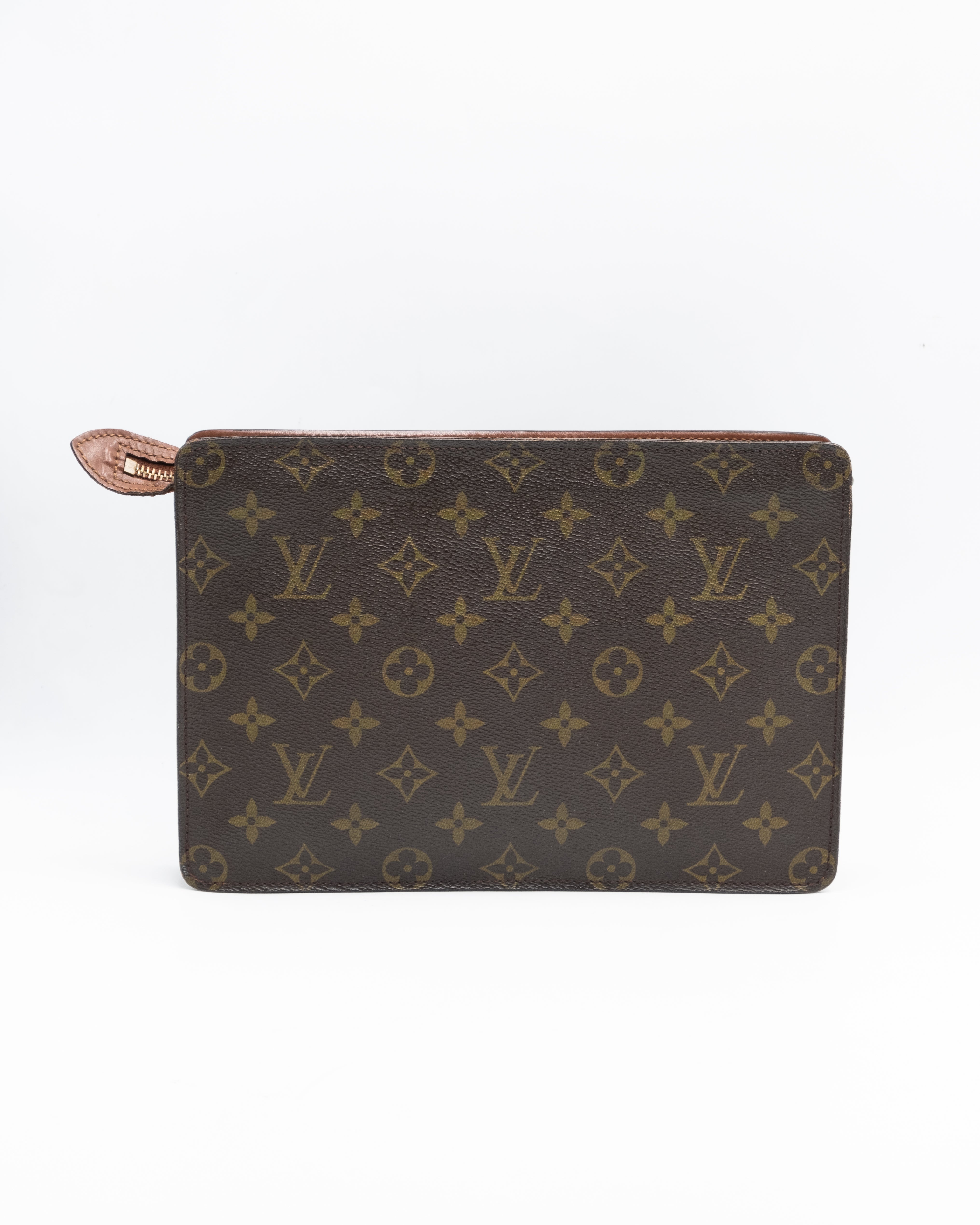 Louis Vuitton Sac Homme Pochette Monogram Marron