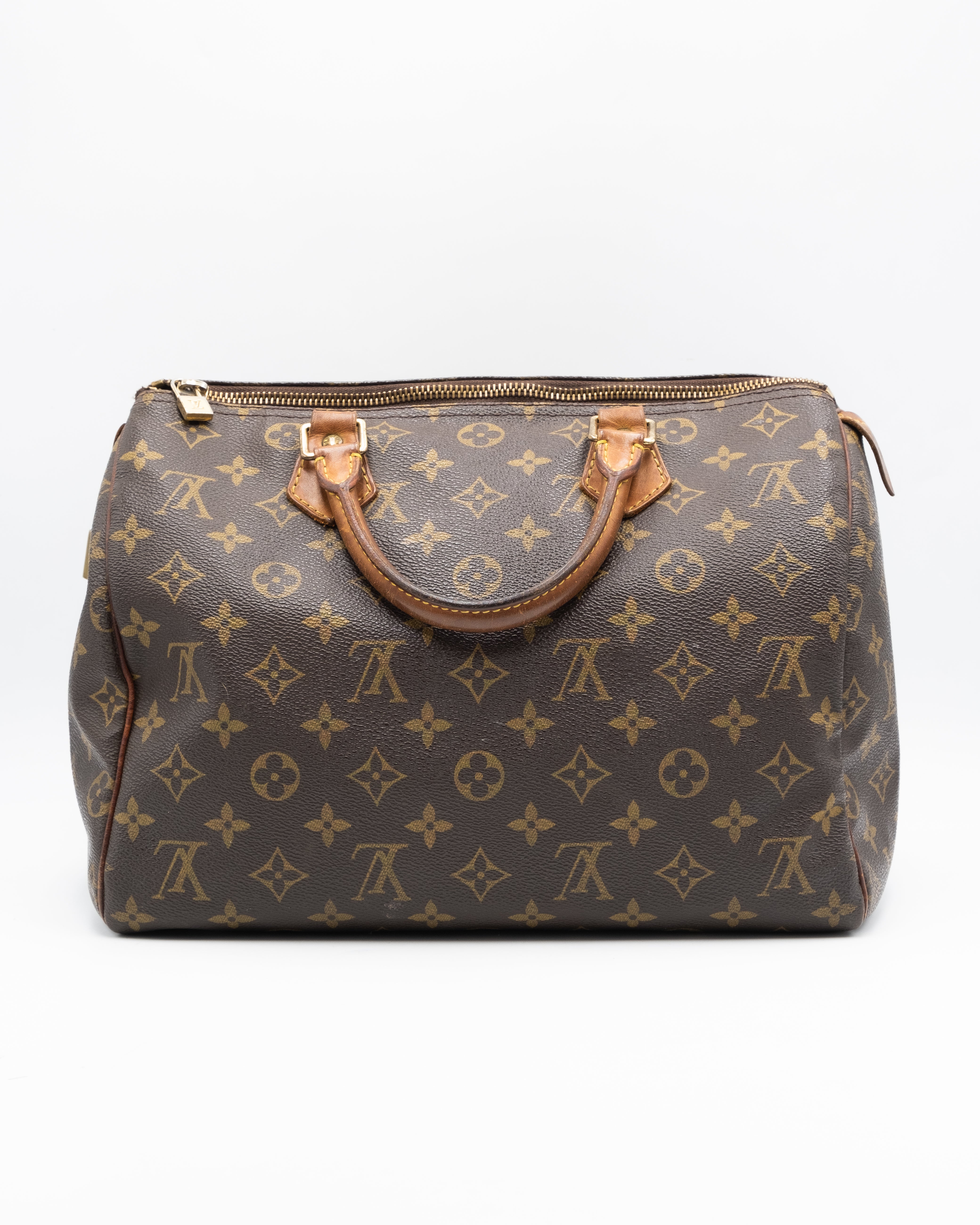 Louis Vuitton Sac à main Speedy 30 Vintage Monogram Marron