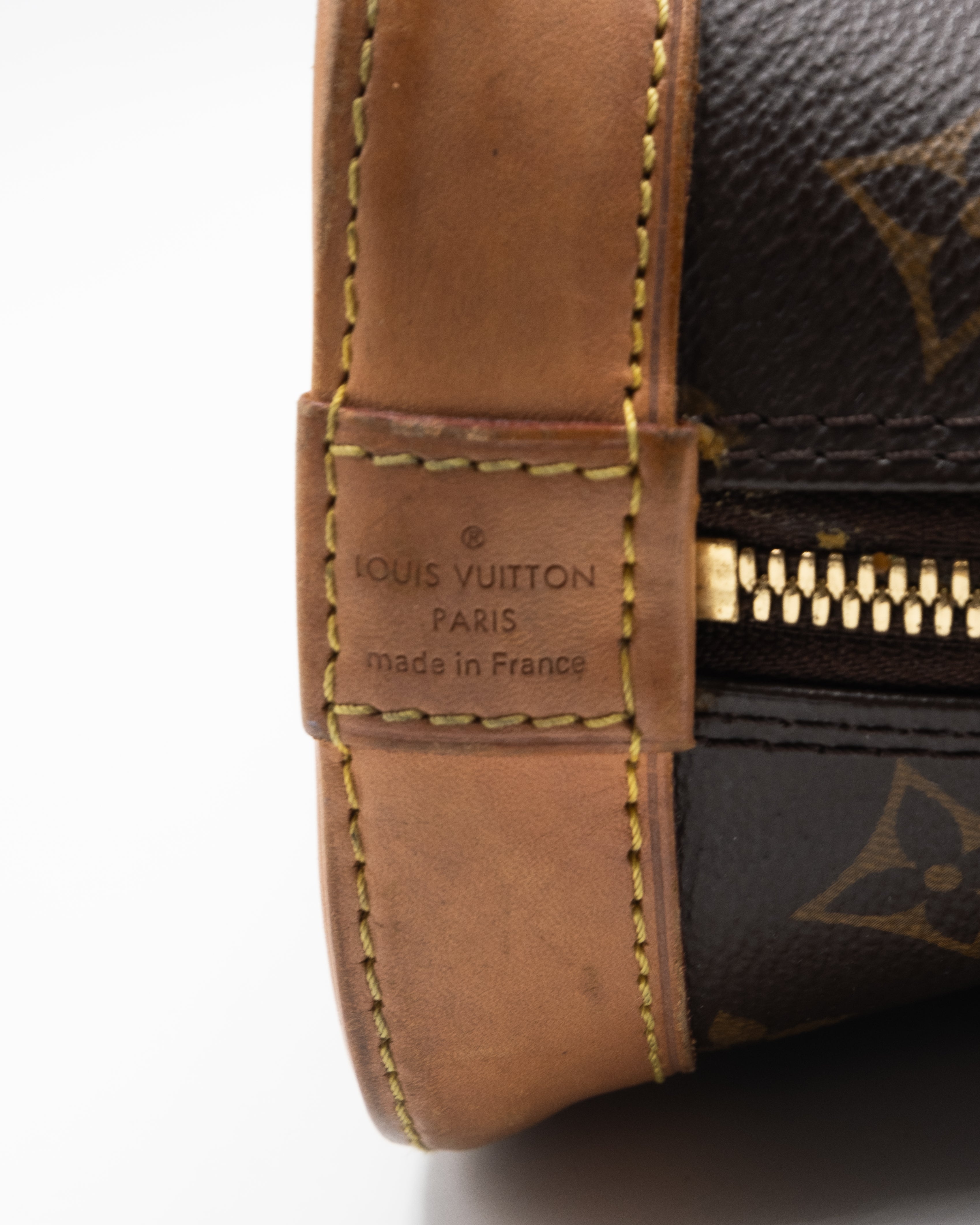 Louis Vuitton Sac à main Alma PM Vintage Monogram Marron