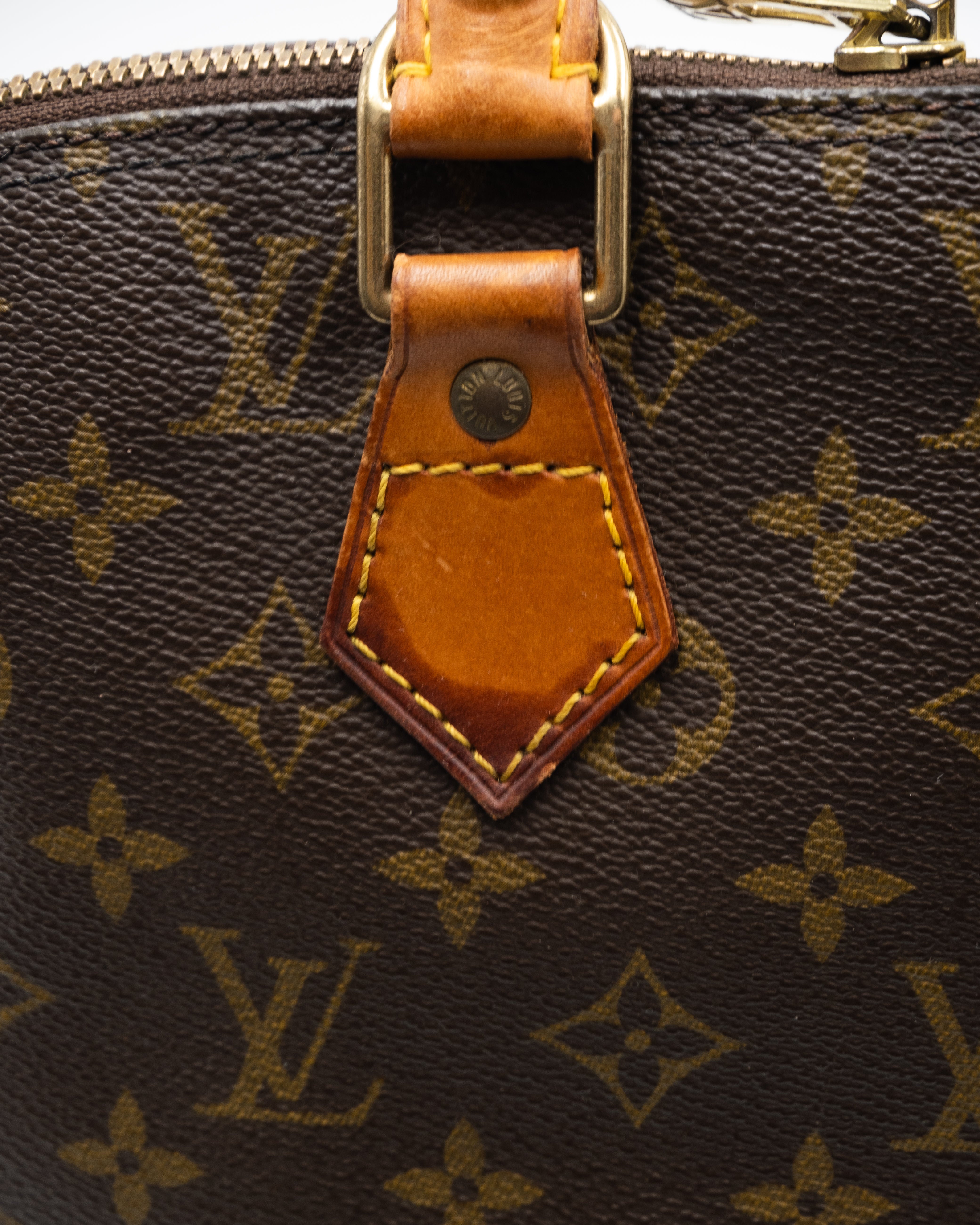 Louis Vuitton Sac à main Alma PM Vintage Monogram Marron