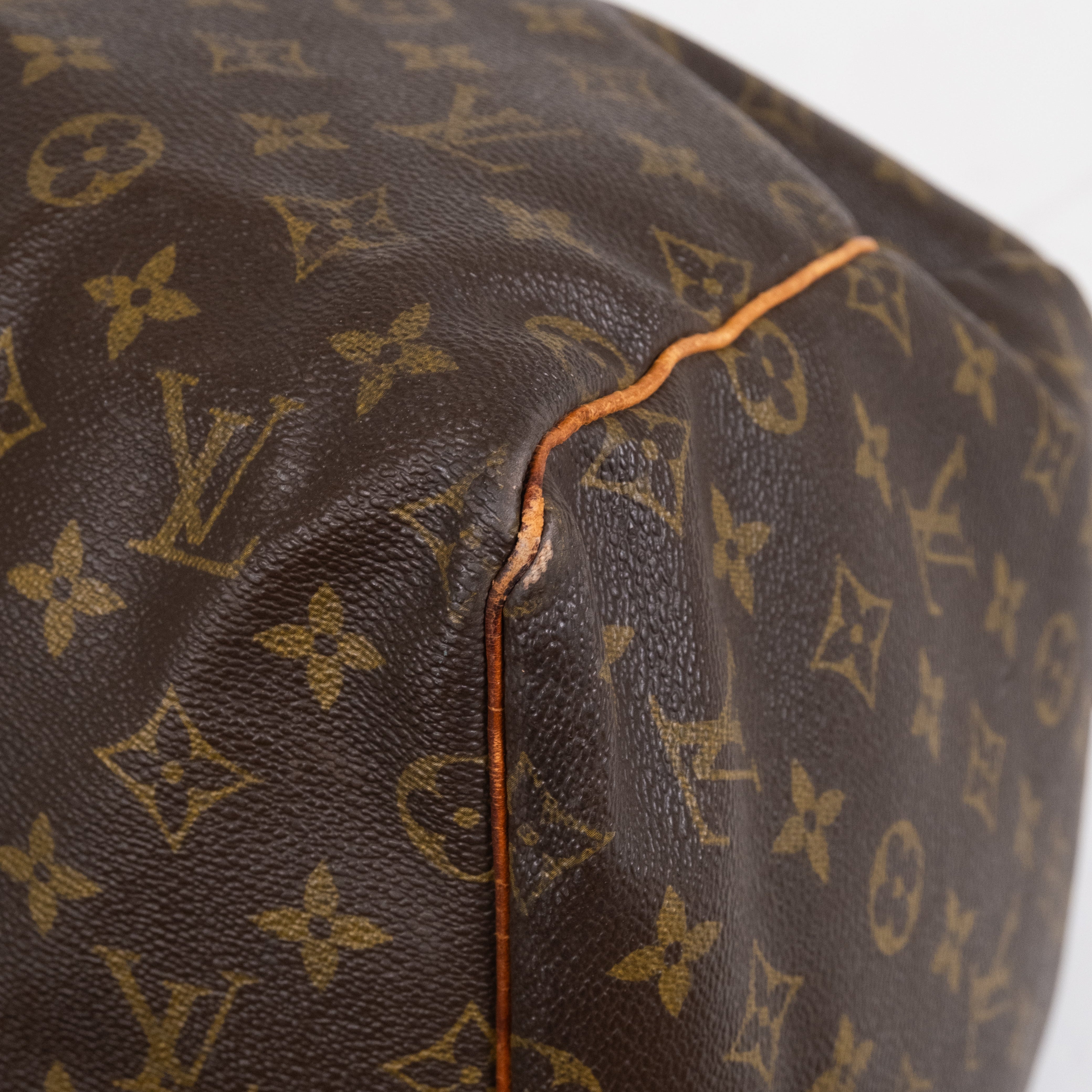 Louis Vuitton Sac de voyage Keepall 55 Monogram Marron