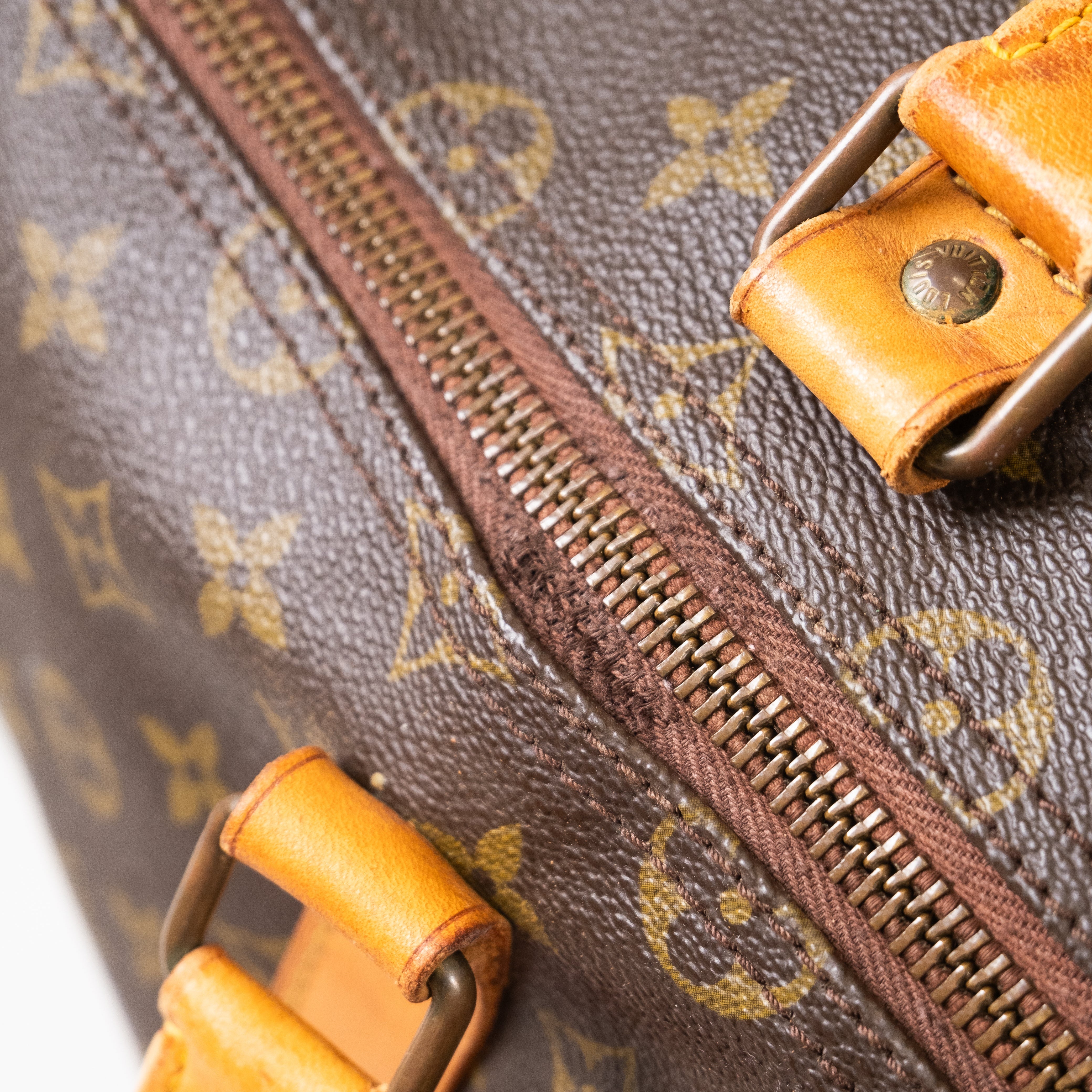 Louis Vuitton Sac de voyage Keepall 55 Monogram Marron