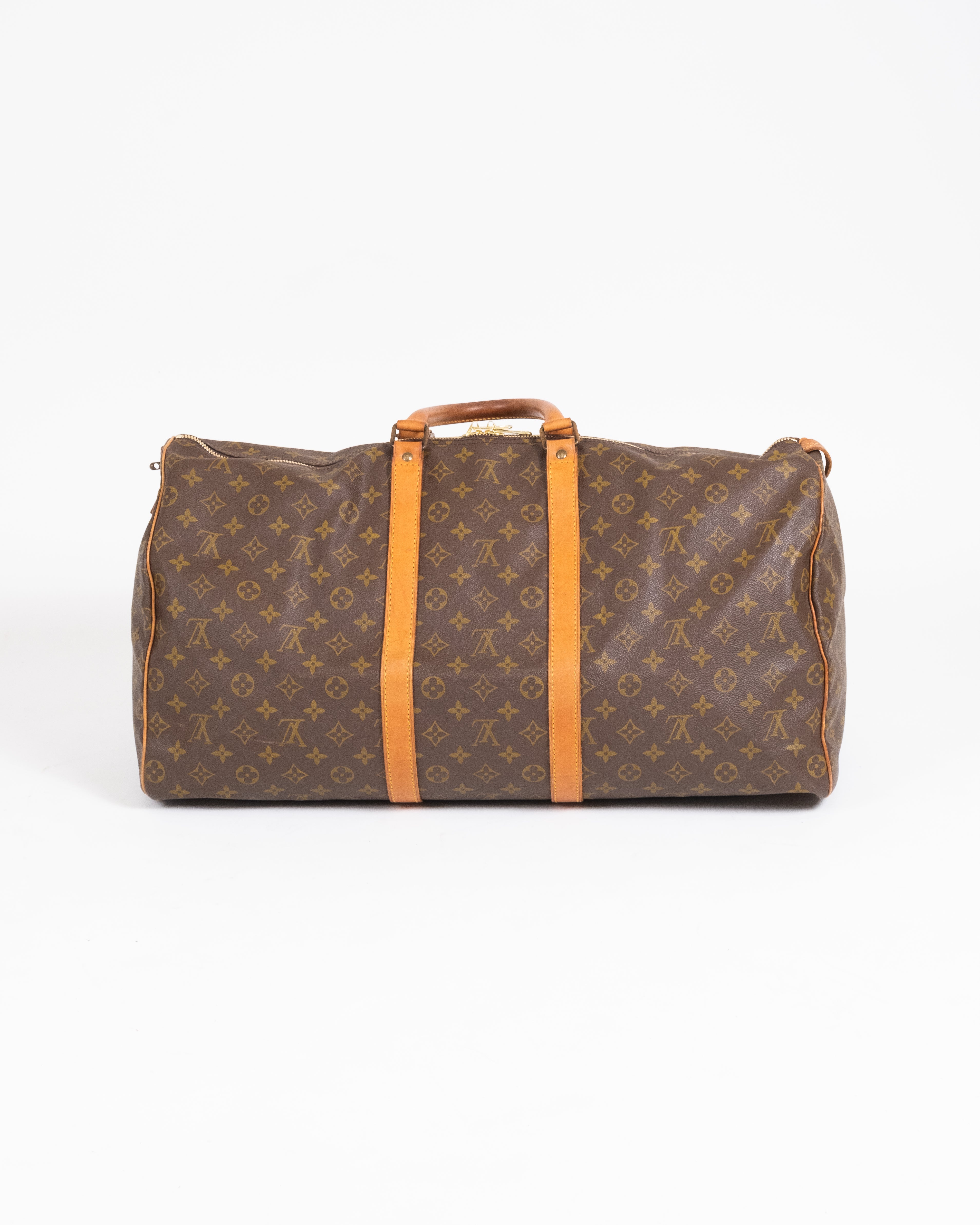 Louis Vuitton Sac de voyage Keepall 55 Monogram Marron