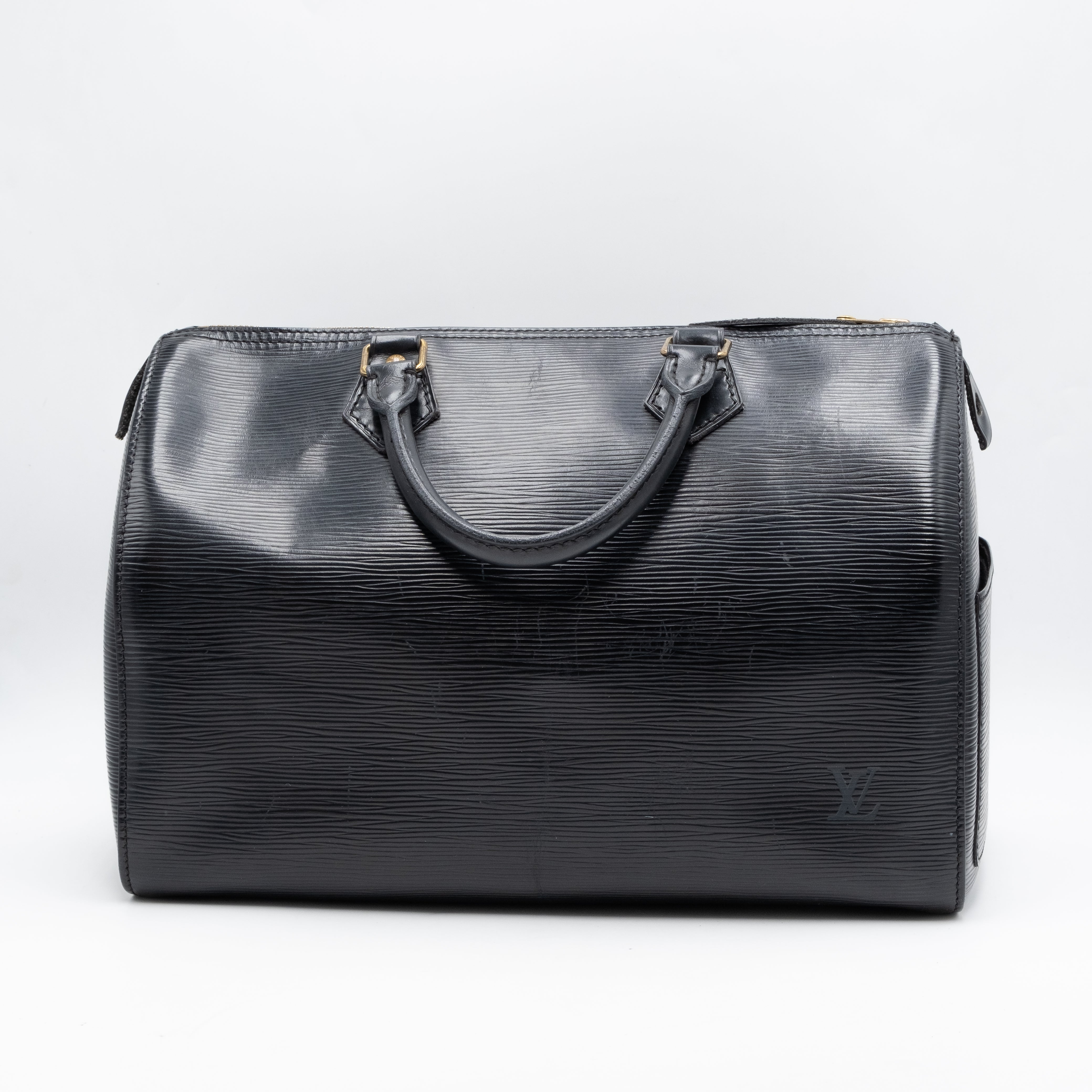 Louis Vuitton Sac à main Speedy Vintage 30  Noir