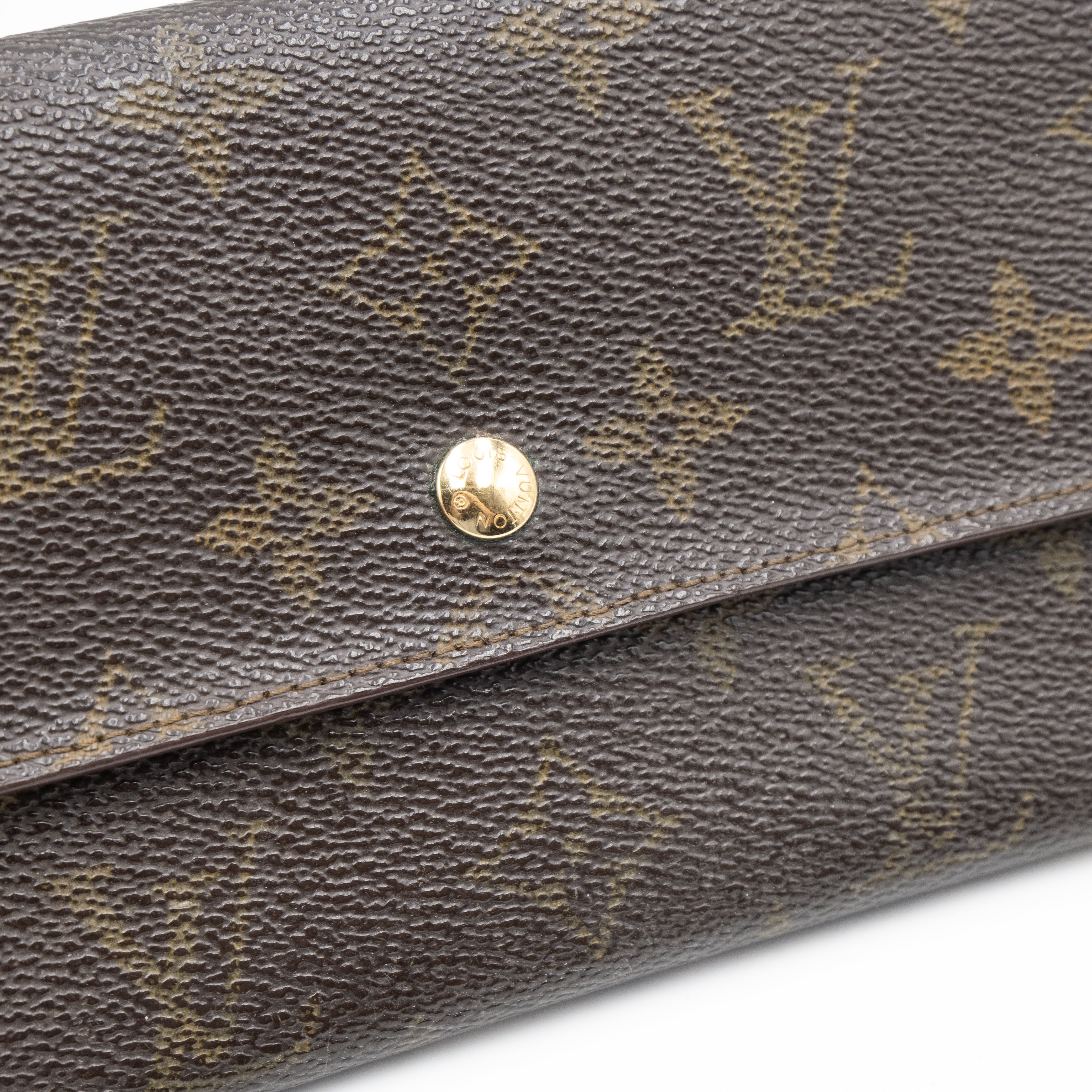 Louis Vuitton Portefeuille Monogram Marron