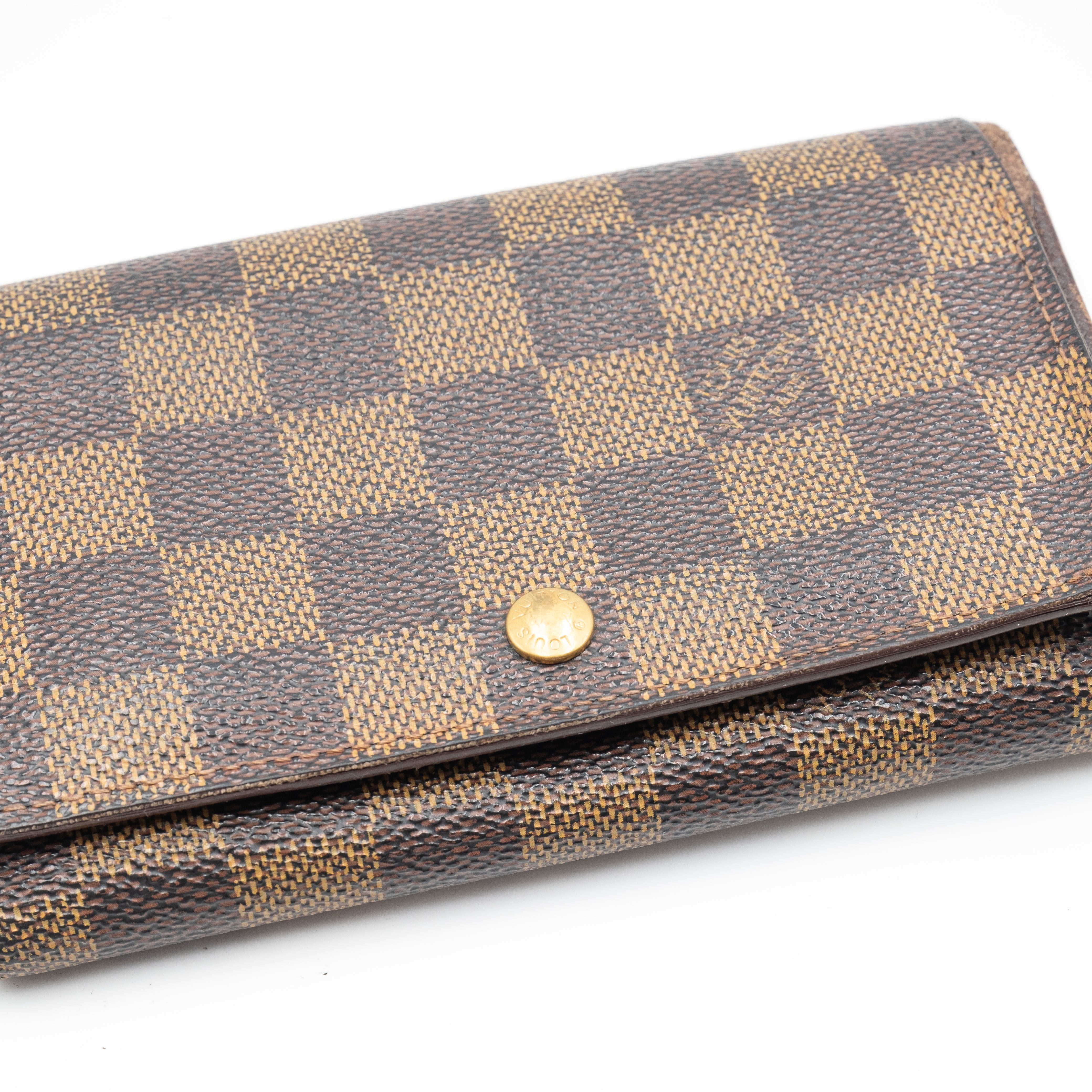 Louis Vuitton Portefeuille Damier Marron