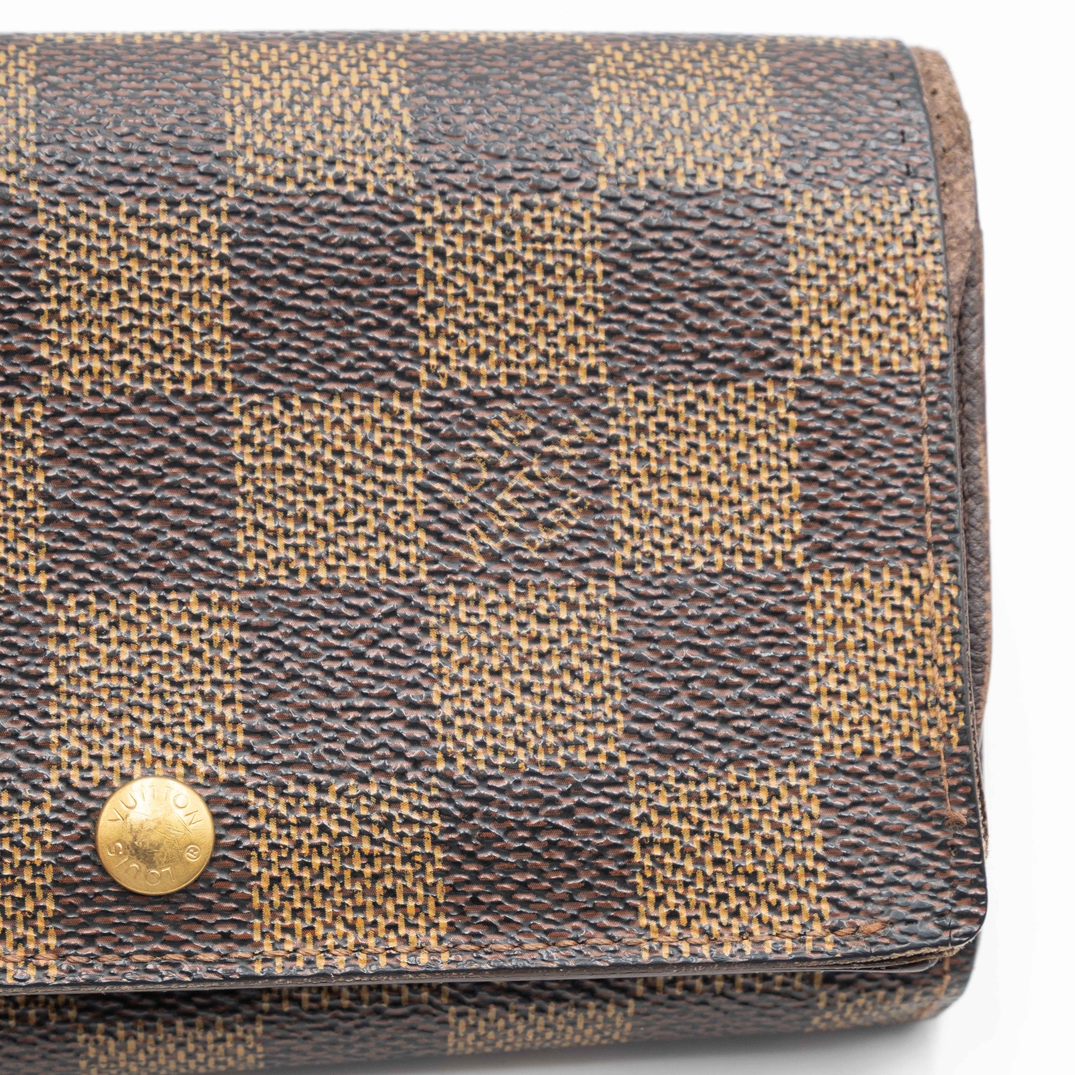 Louis Vuitton Portefeuille Damier Marron