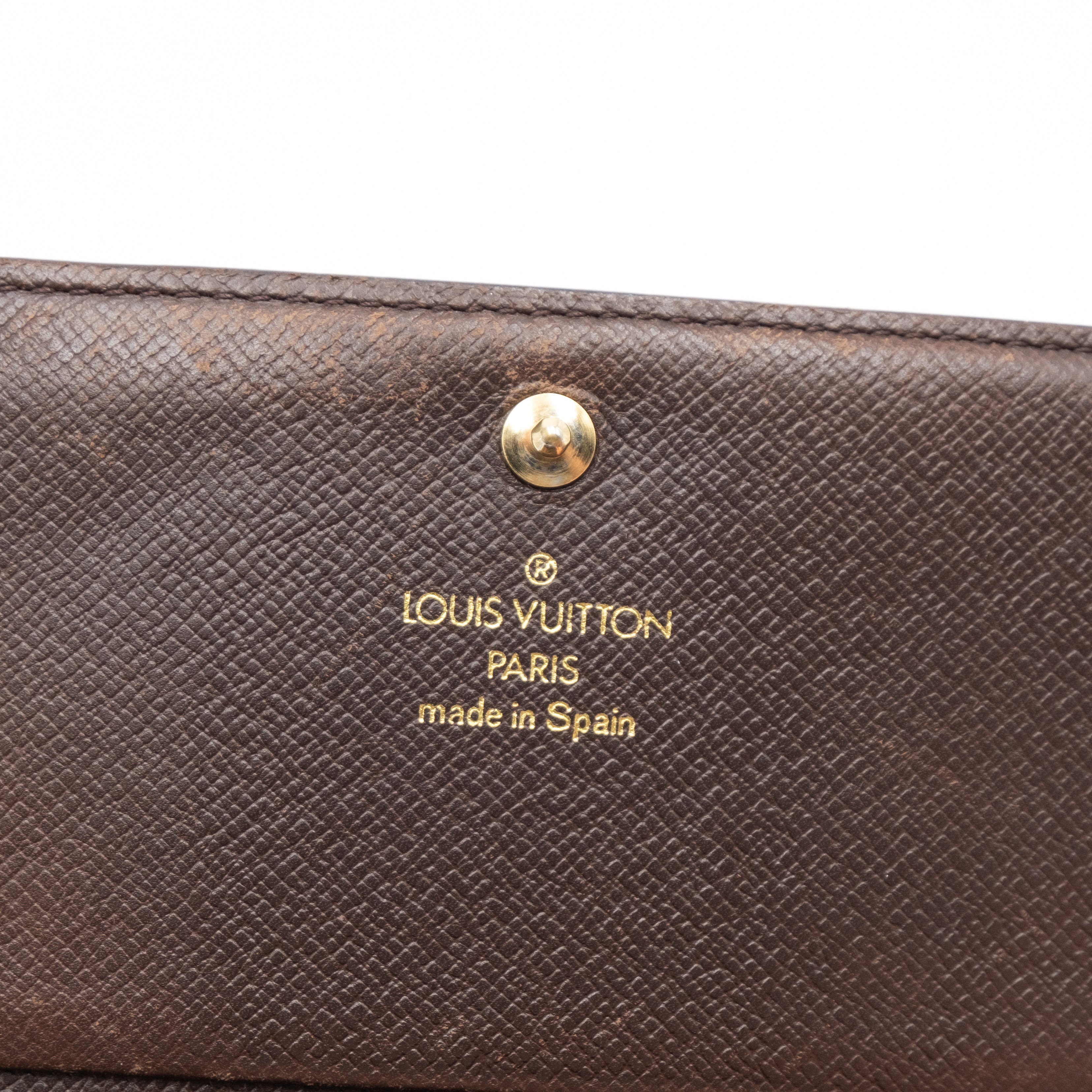 Louis Vuitton Portefeuille Damier Marron