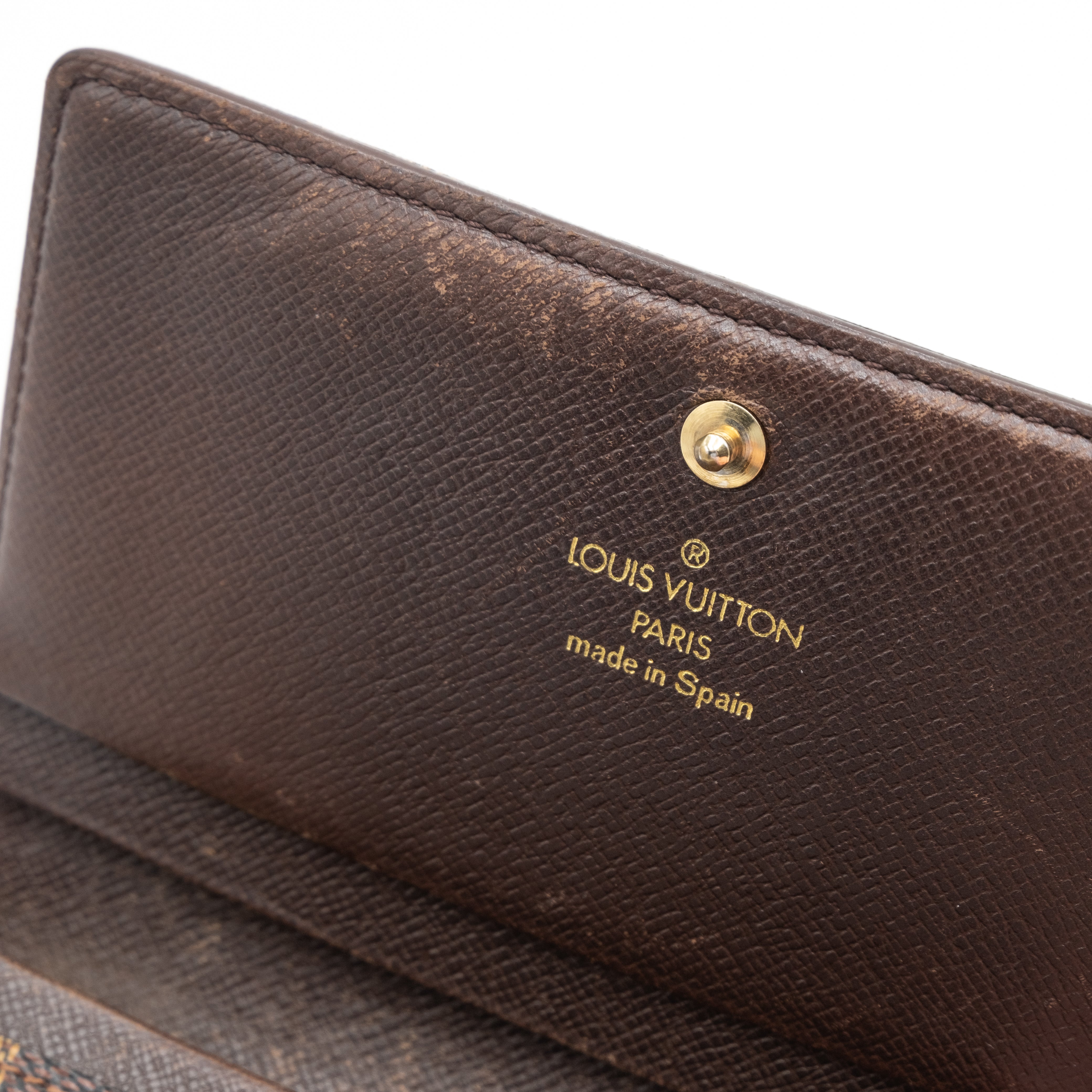 Louis Vuitton Portefeuille Damier Marron