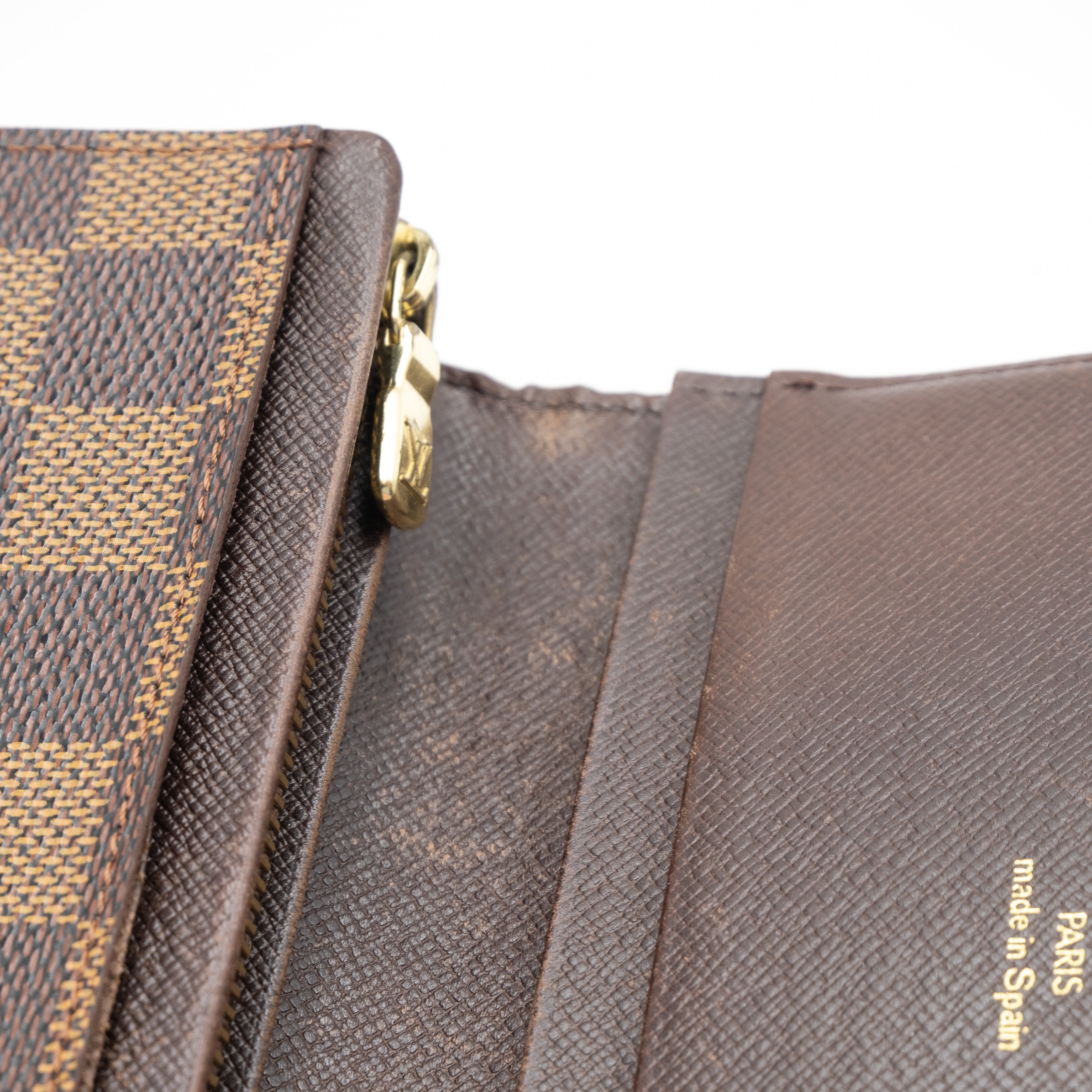 Louis Vuitton Portefeuille Damier Marron
