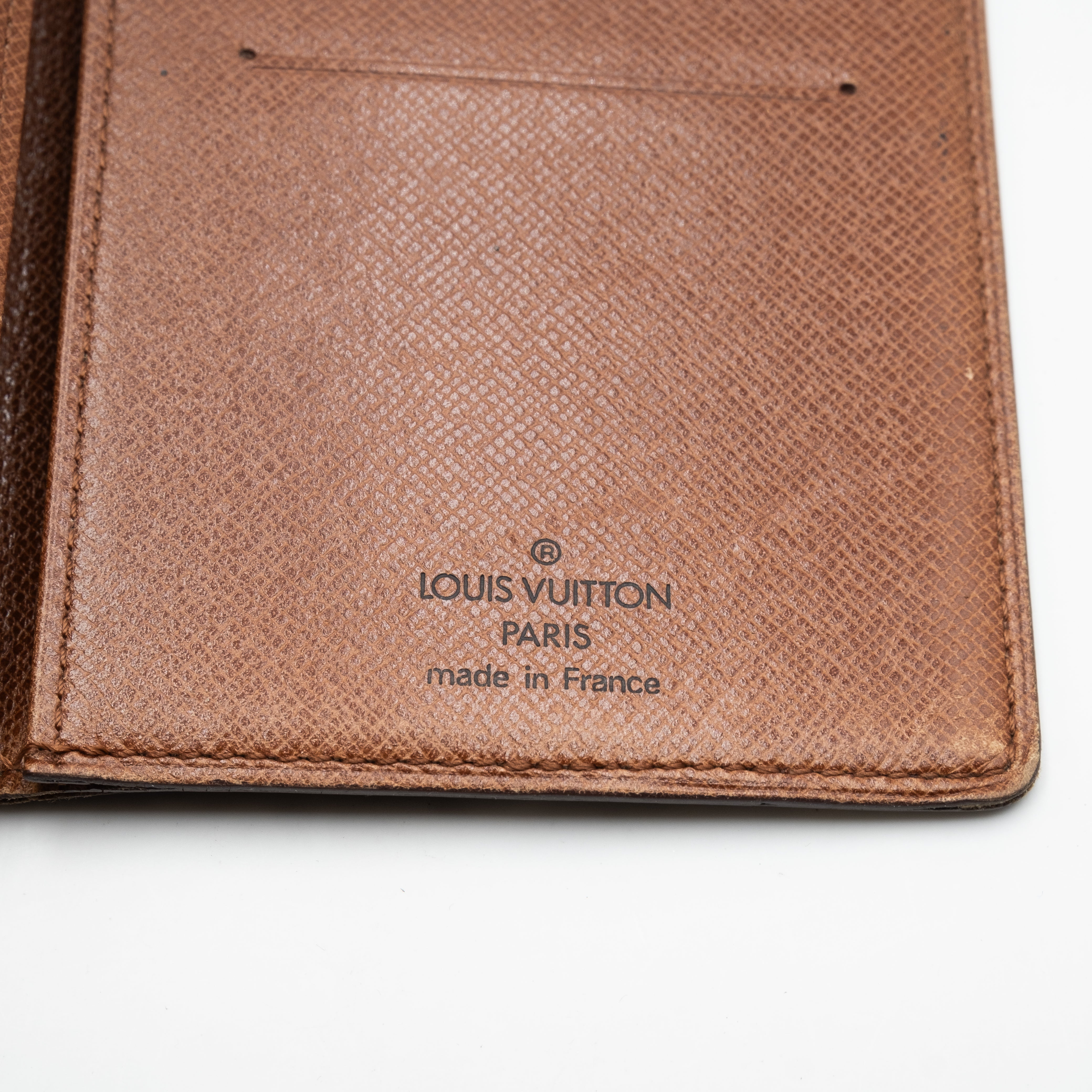 Louis Vuitton Portefeuille Chéquier Monogram Marron