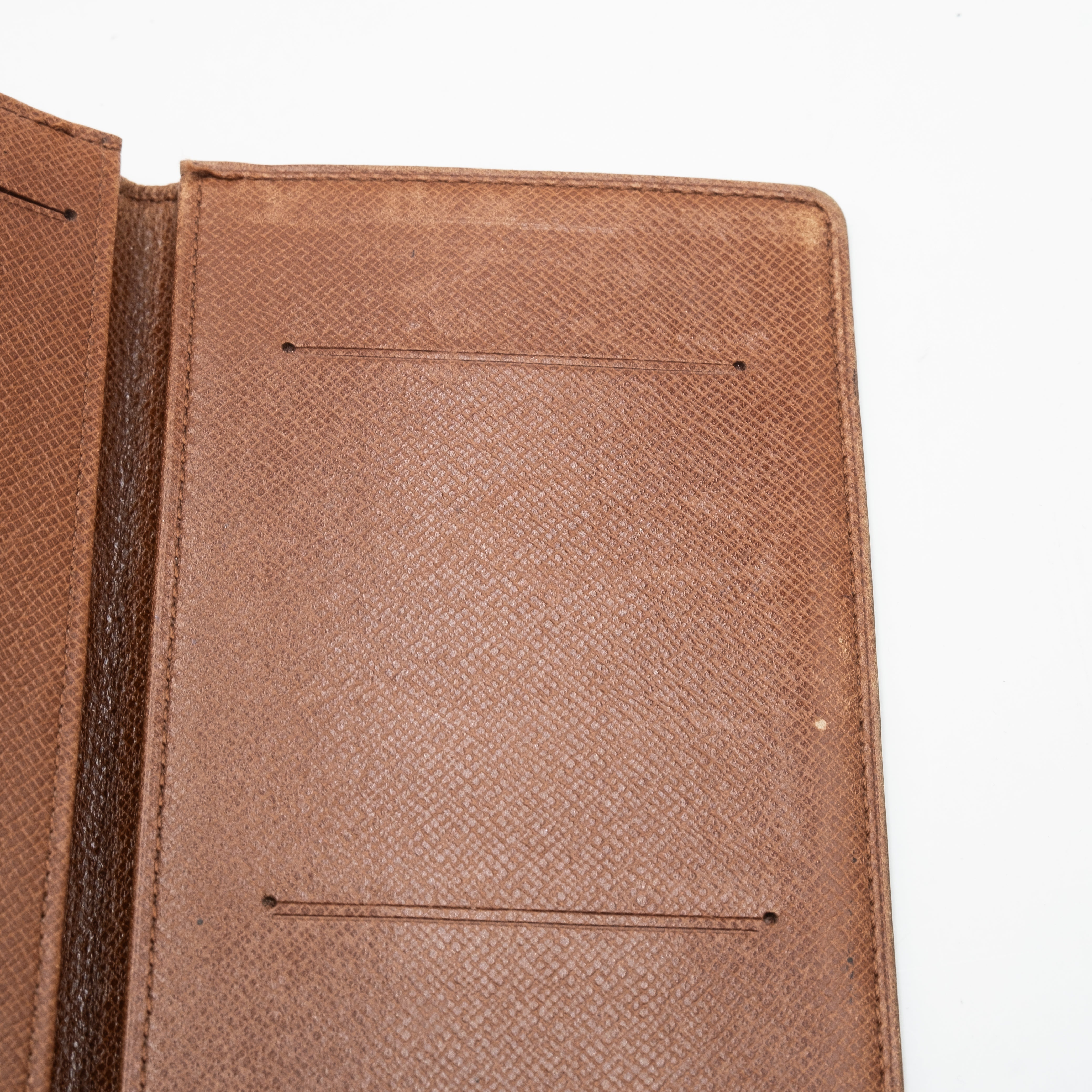 Louis Vuitton Portefeuille Chéquier Monogram Marron