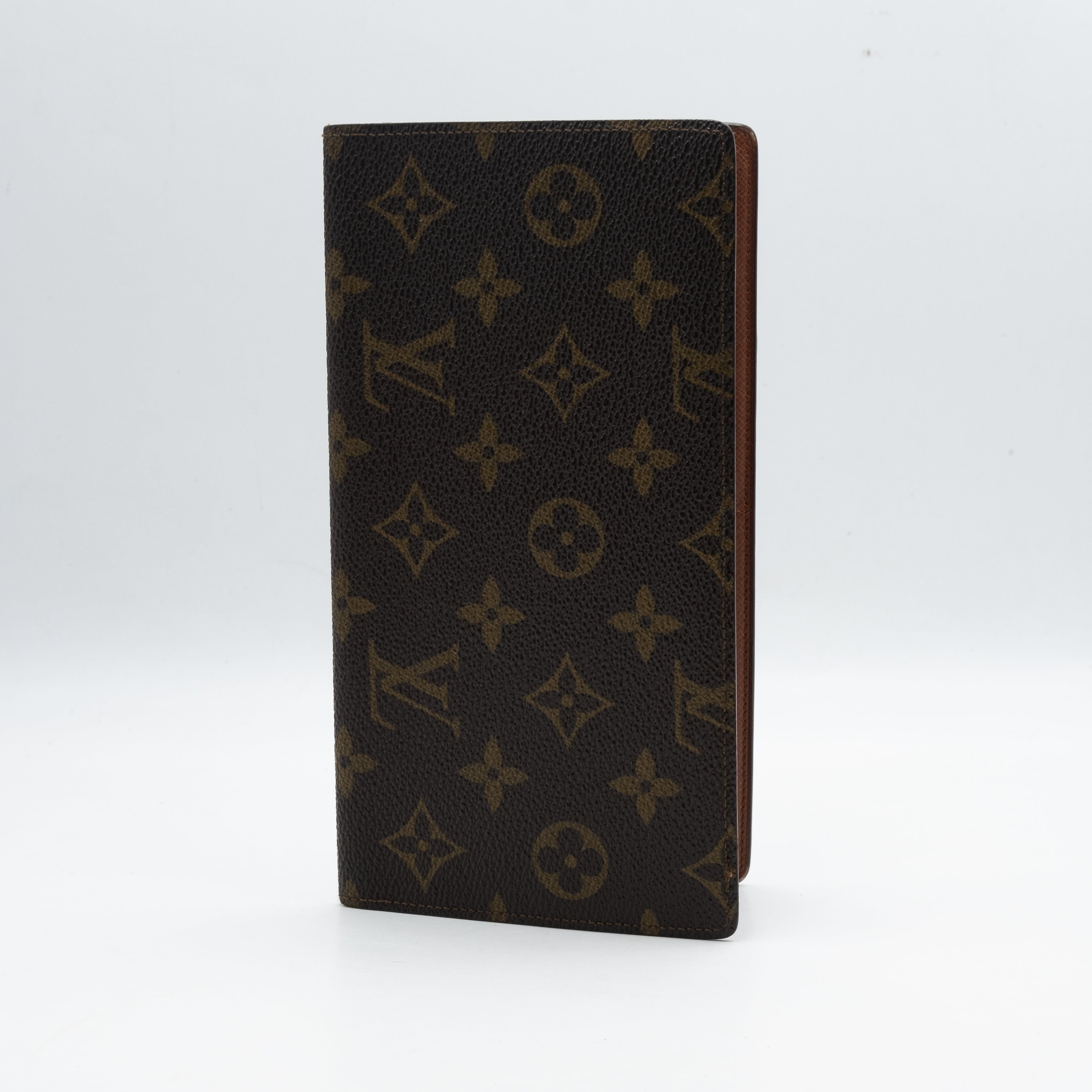 Louis Vuitton Portefeuille Chéquier Monogram Marron
