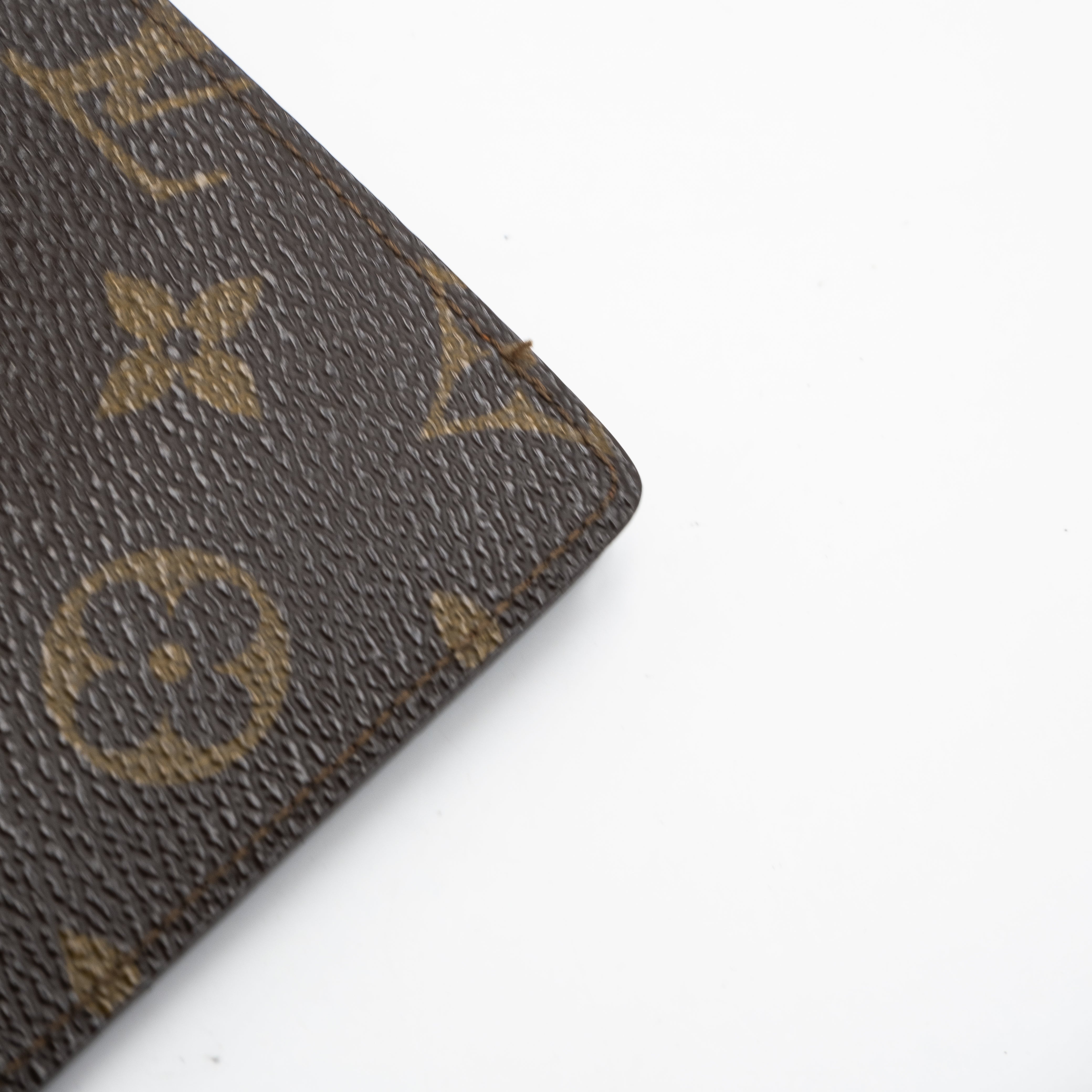 Louis Vuitton Portefeuille Chéquier Monogram Marron