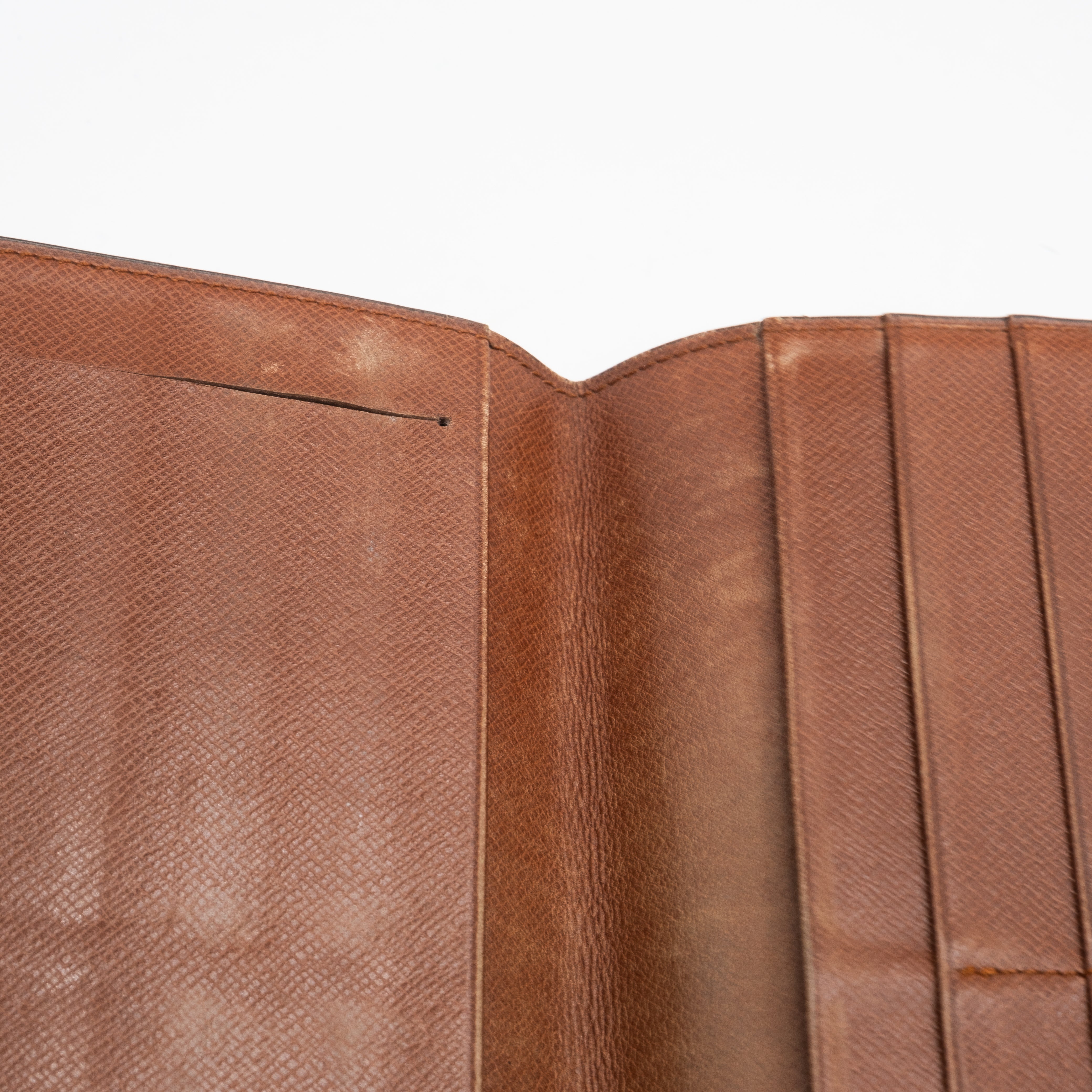 Louis Vuitton Portefeuille Chéquier Monogram Marron