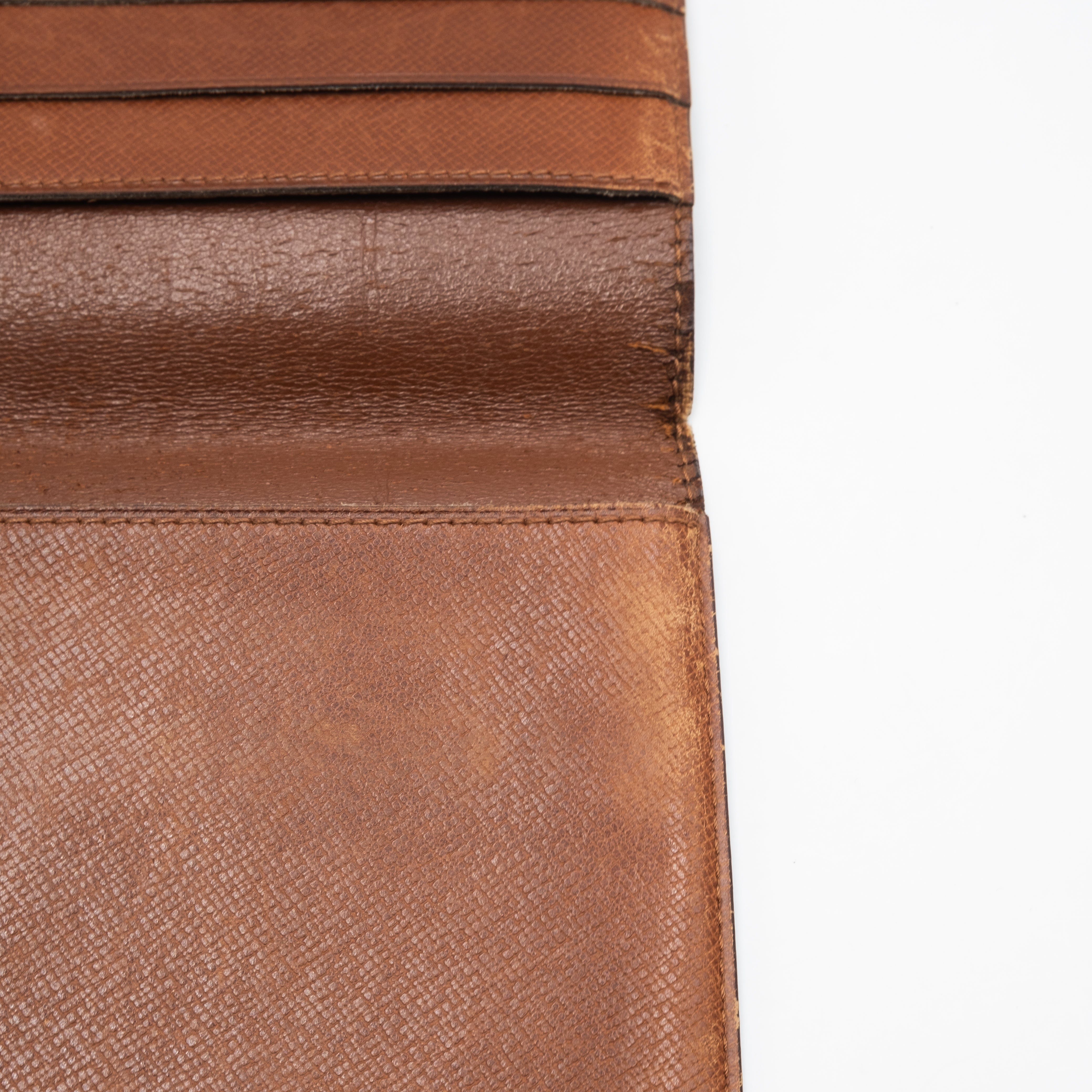 Louis Vuitton Portefeuille Chéquier Monogram Marron