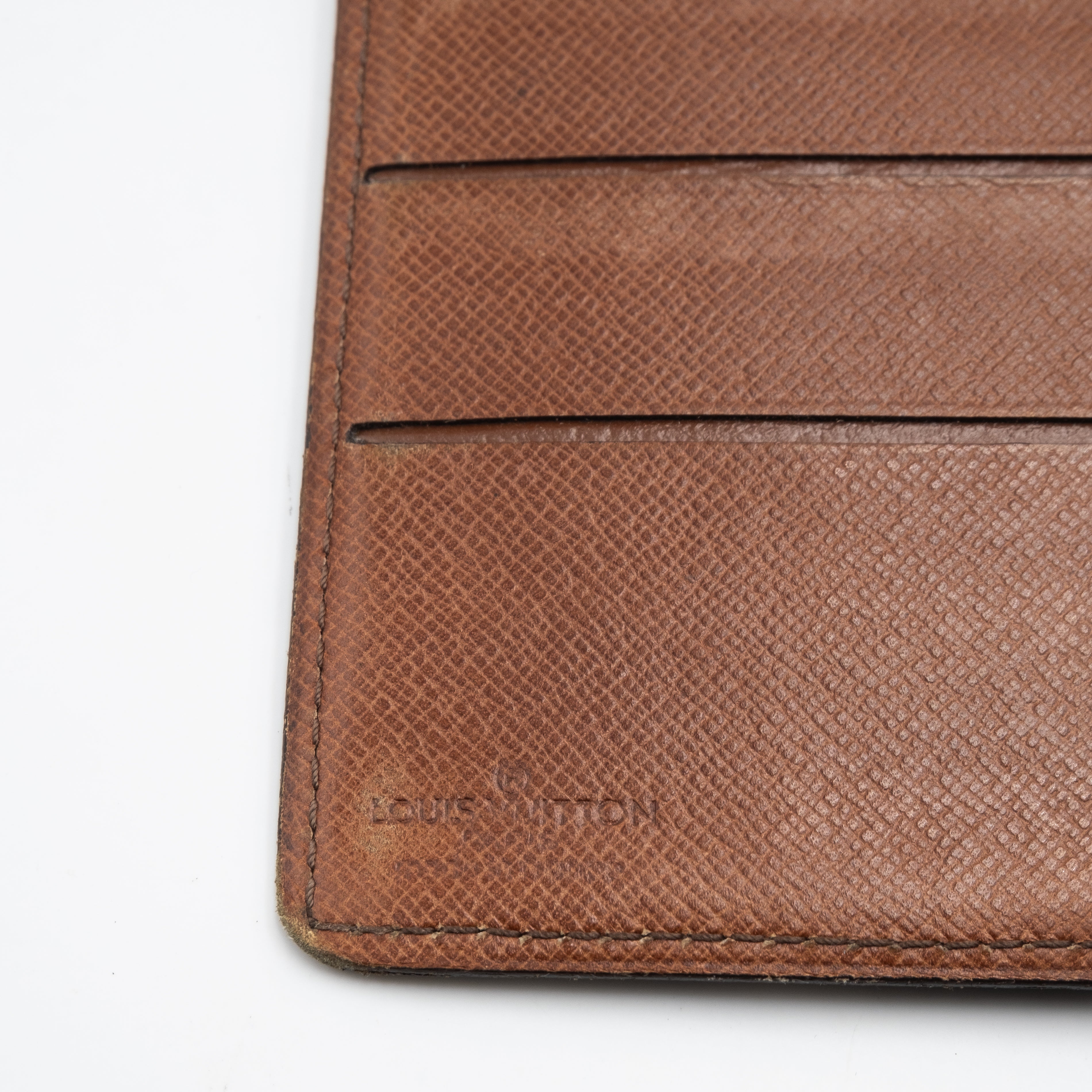 Louis Vuitton Portefeuille Chéquier Monogram Marron