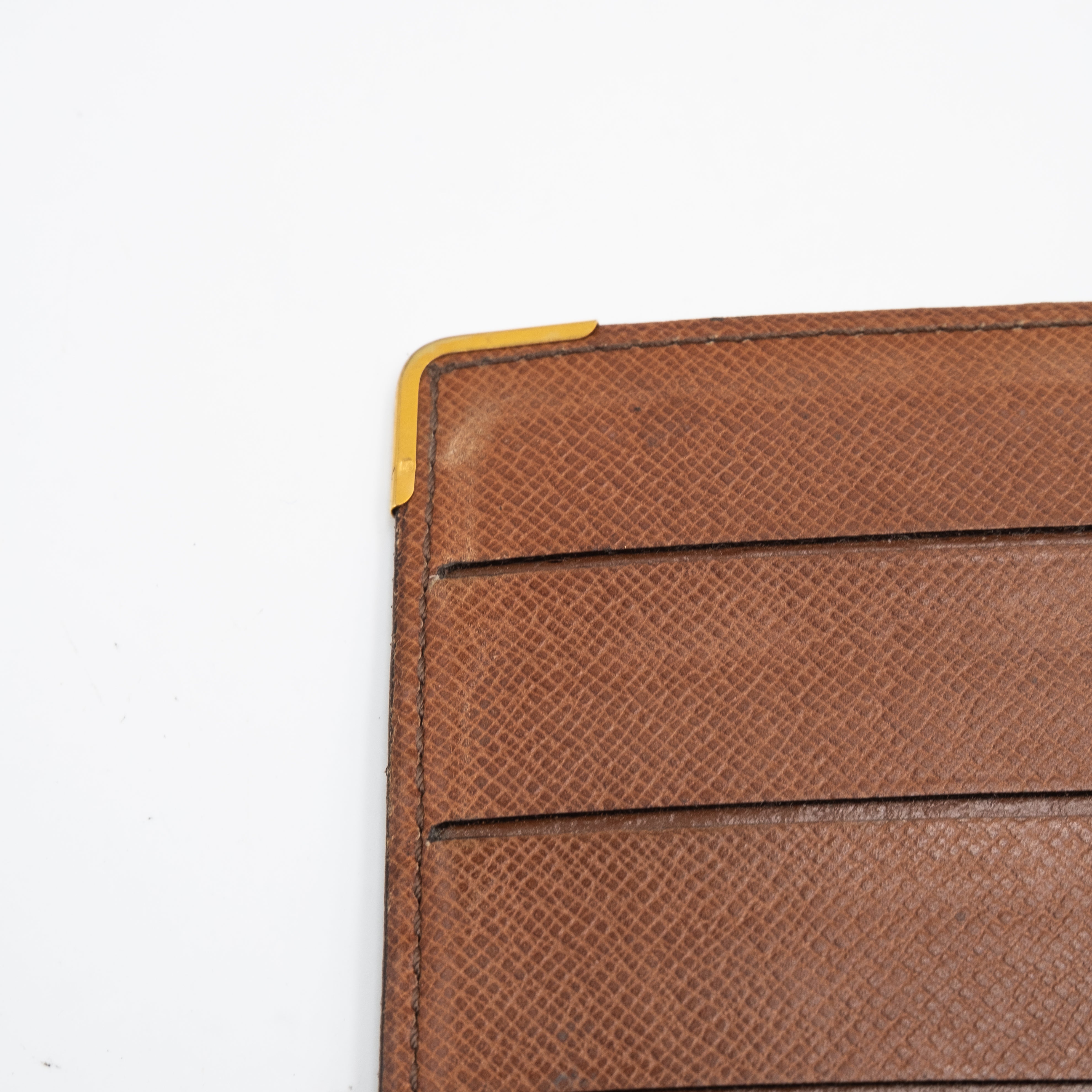 Louis Vuitton Portefeuille Chéquier Monogram Marron