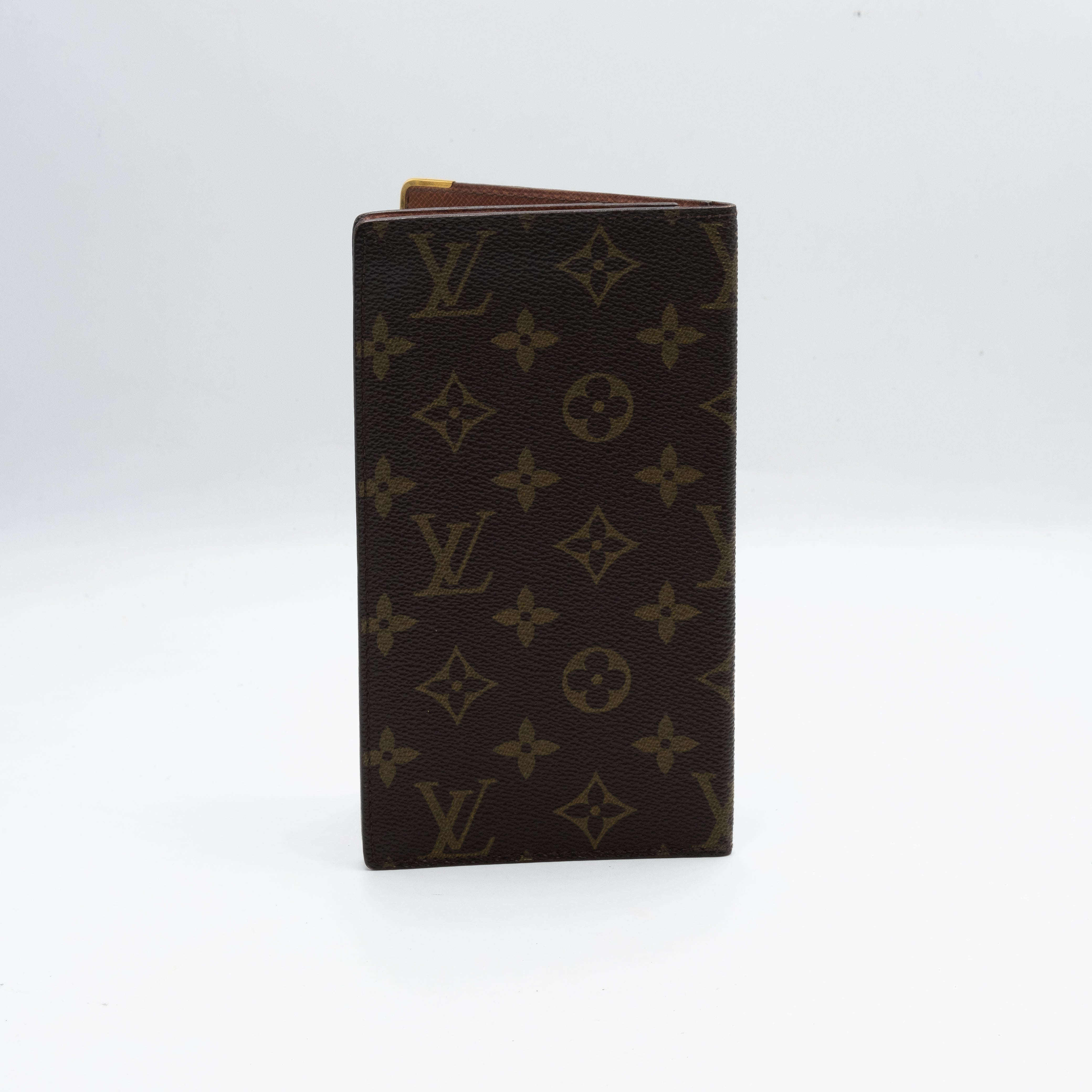 Louis Vuitton Portefeuille Chéquier Monogram Marron