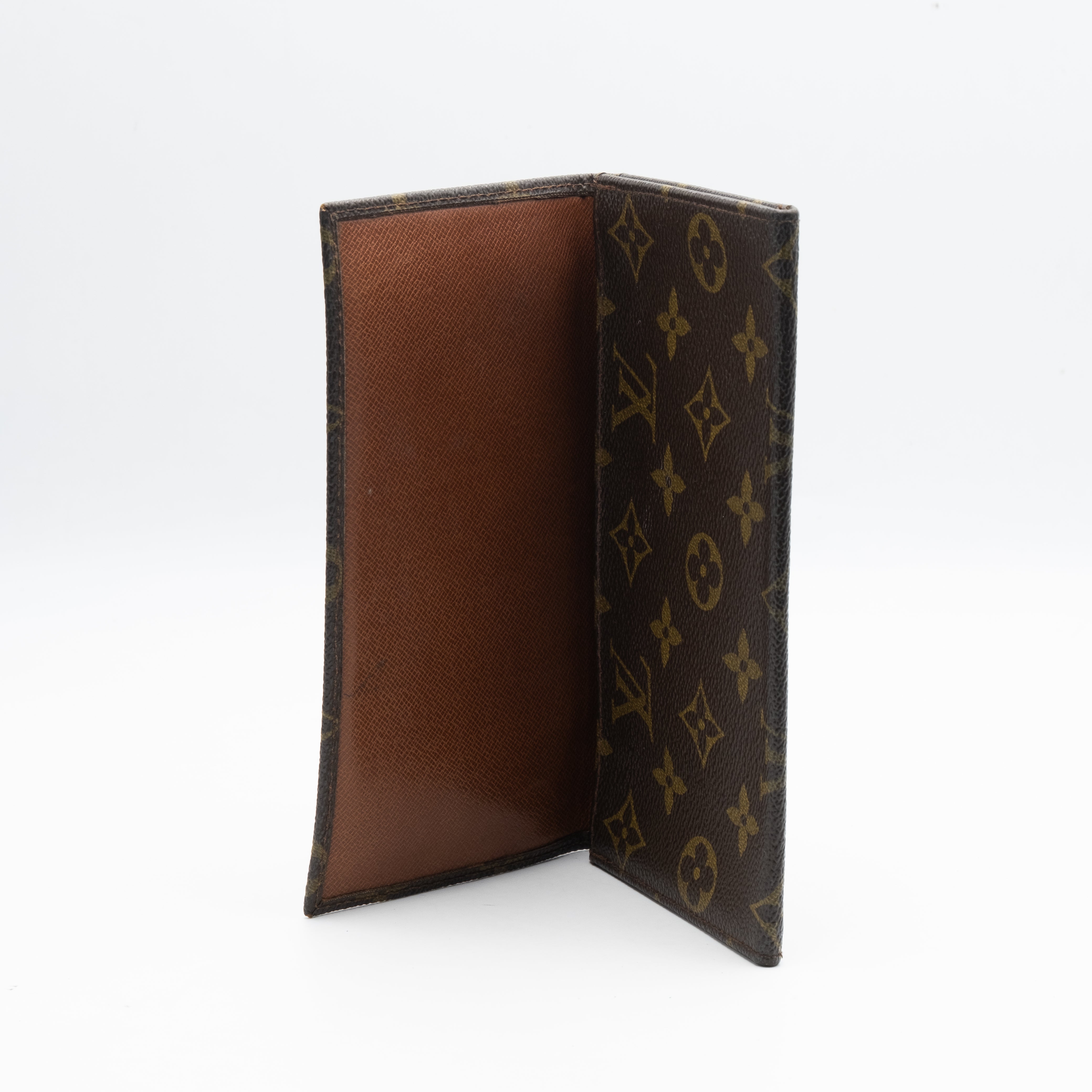Louis Vuitton Portefeuille Long Monogram Marron