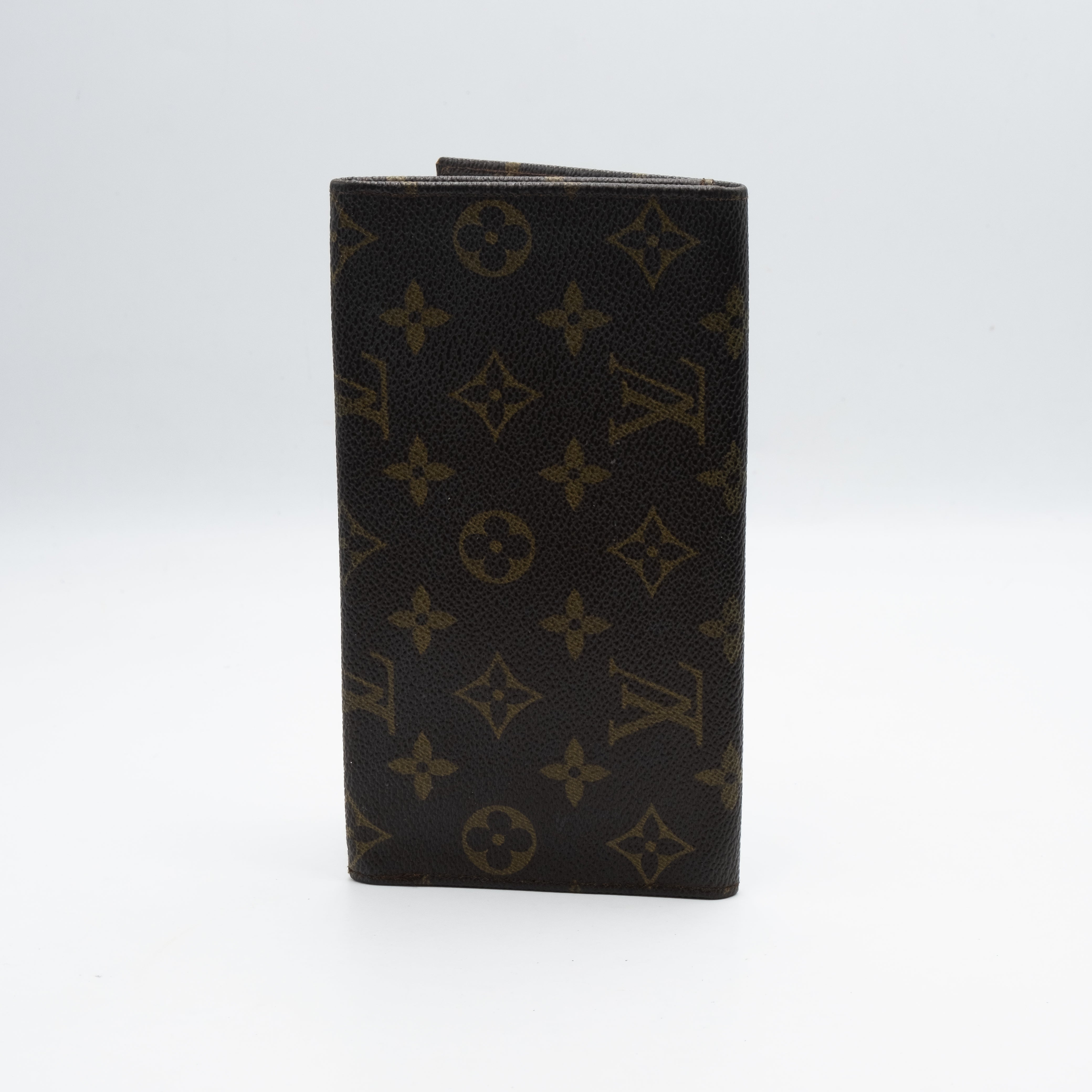 Louis Vuitton Portefeuille Long Monogram Marron