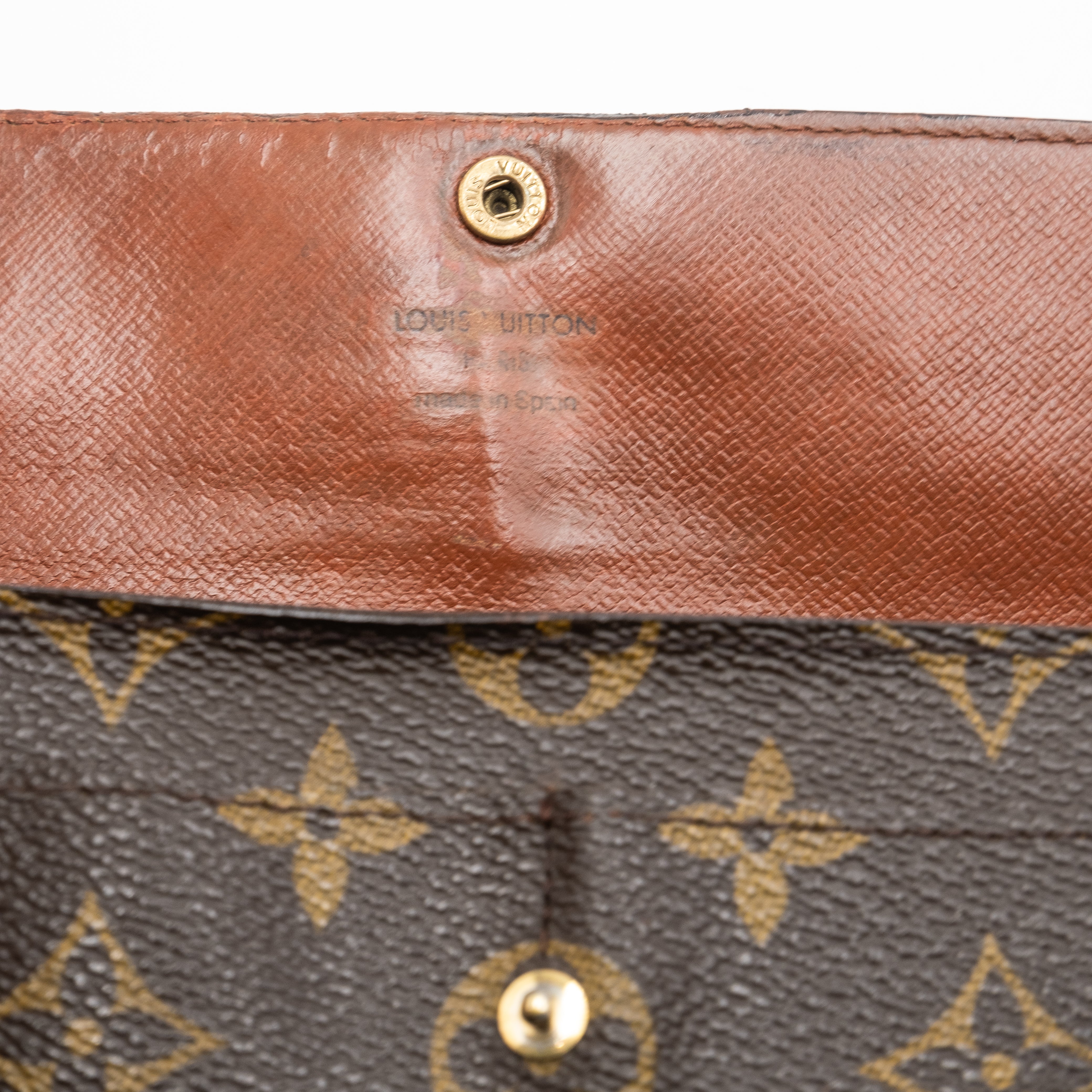 Louis Vuitton Portefeuille Monogram Marron