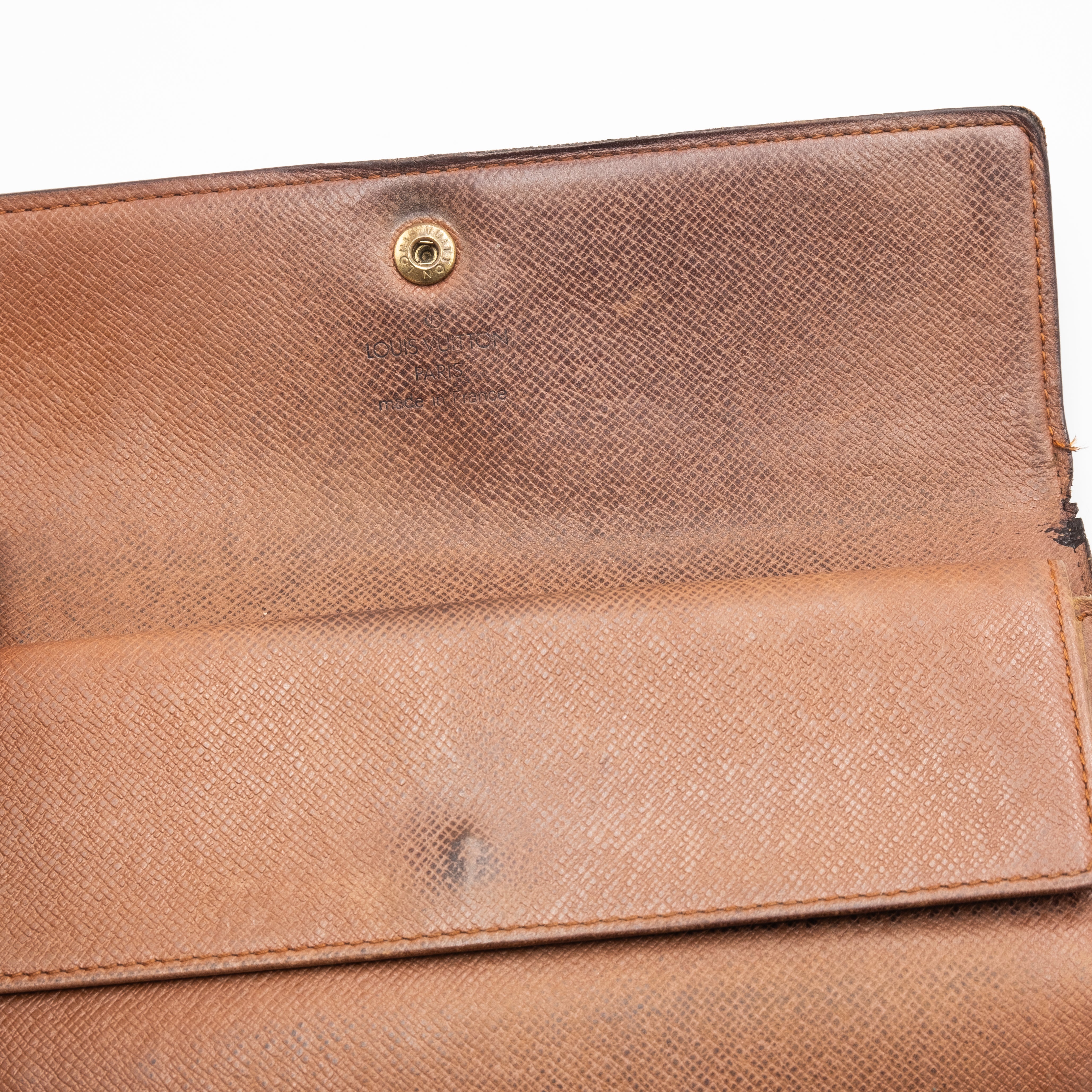 Louis Vuitton Portefeuille Monogram Marron