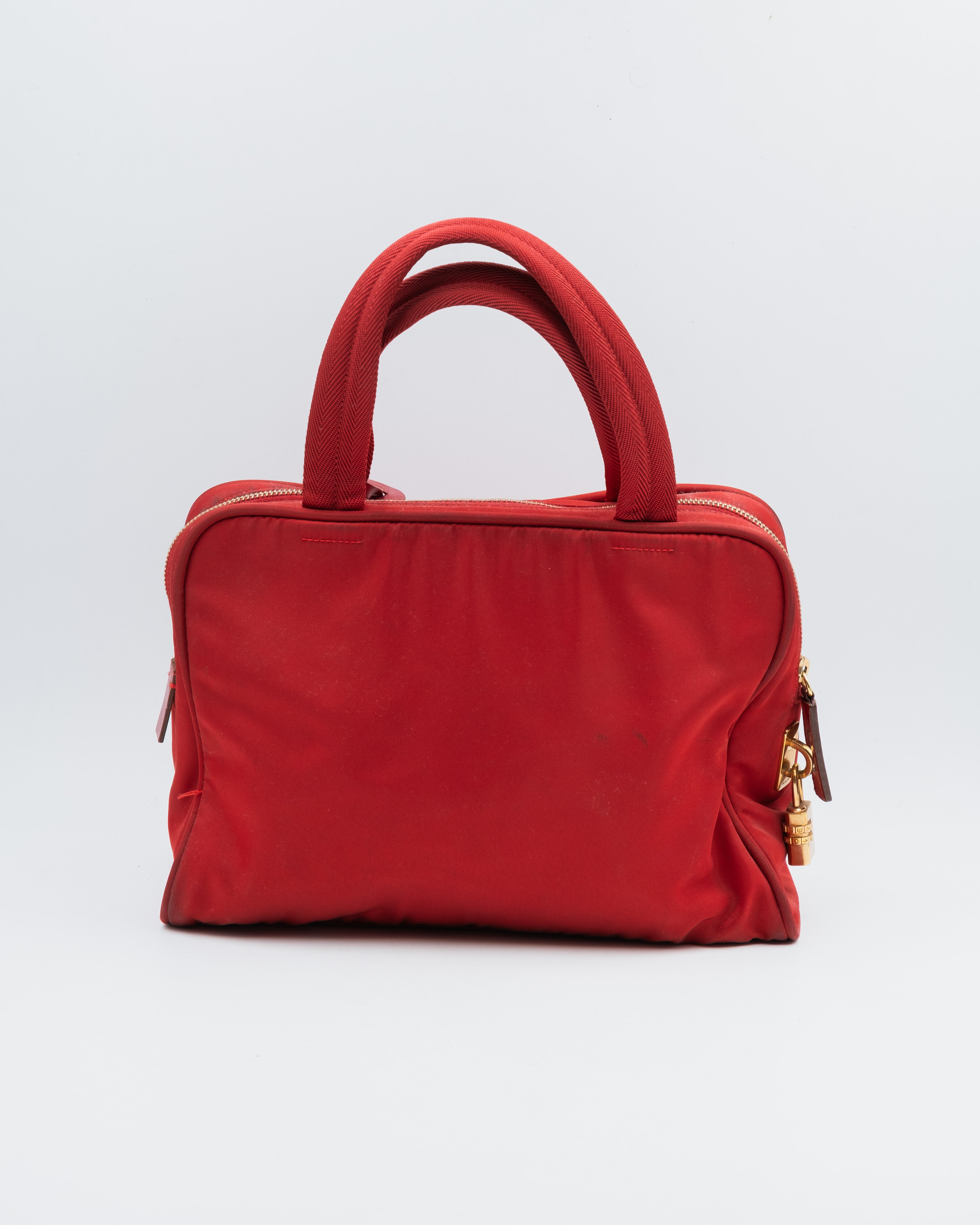 Sac à Main Nylon Red