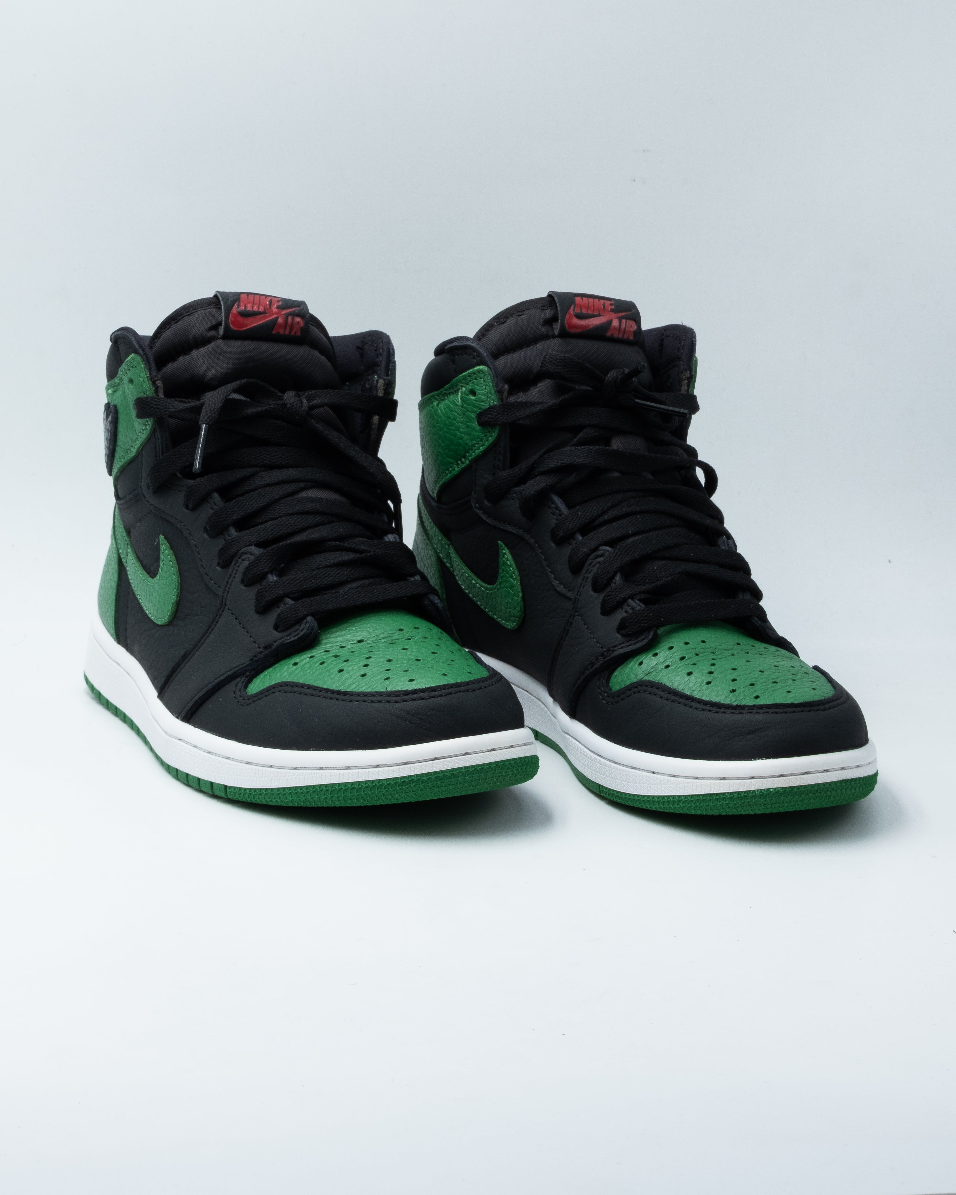 Nike air jordan 1 green black online