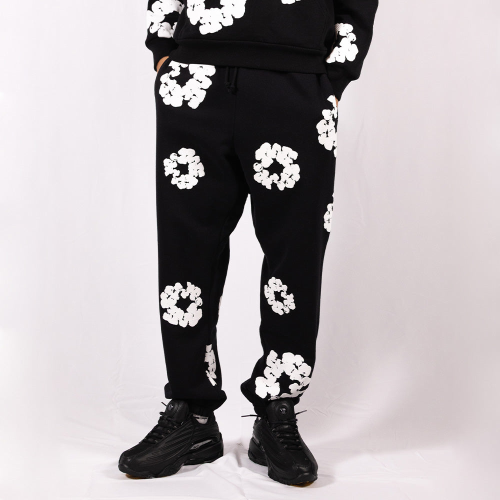 Denim Tears The Cotton Wreath jogging pants Black