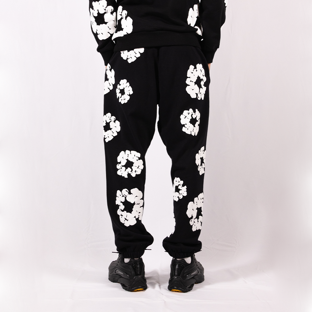 Denim Tears The Cotton Wreath jogging pants Black